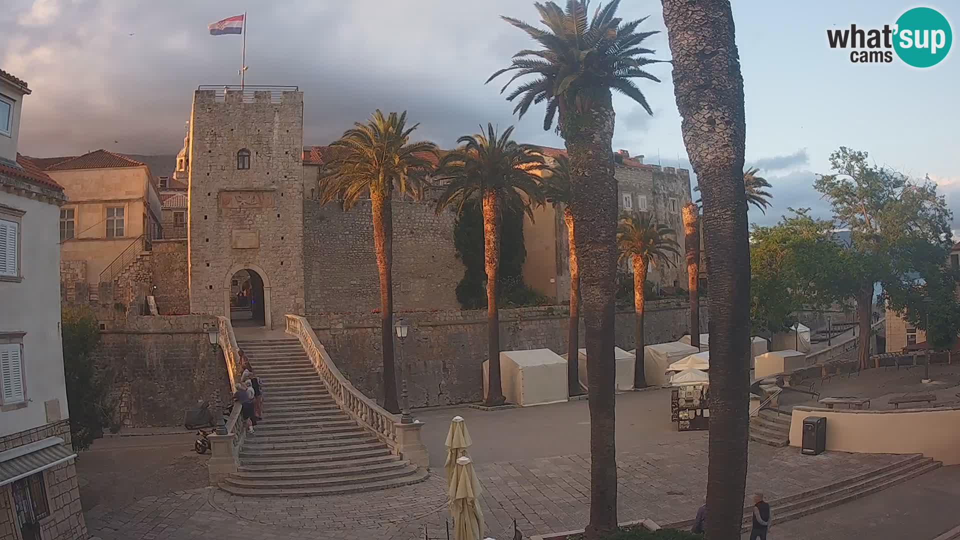 Korčula LIVE Webcam – Big Revelin Tower – Dalmatia – Croatia