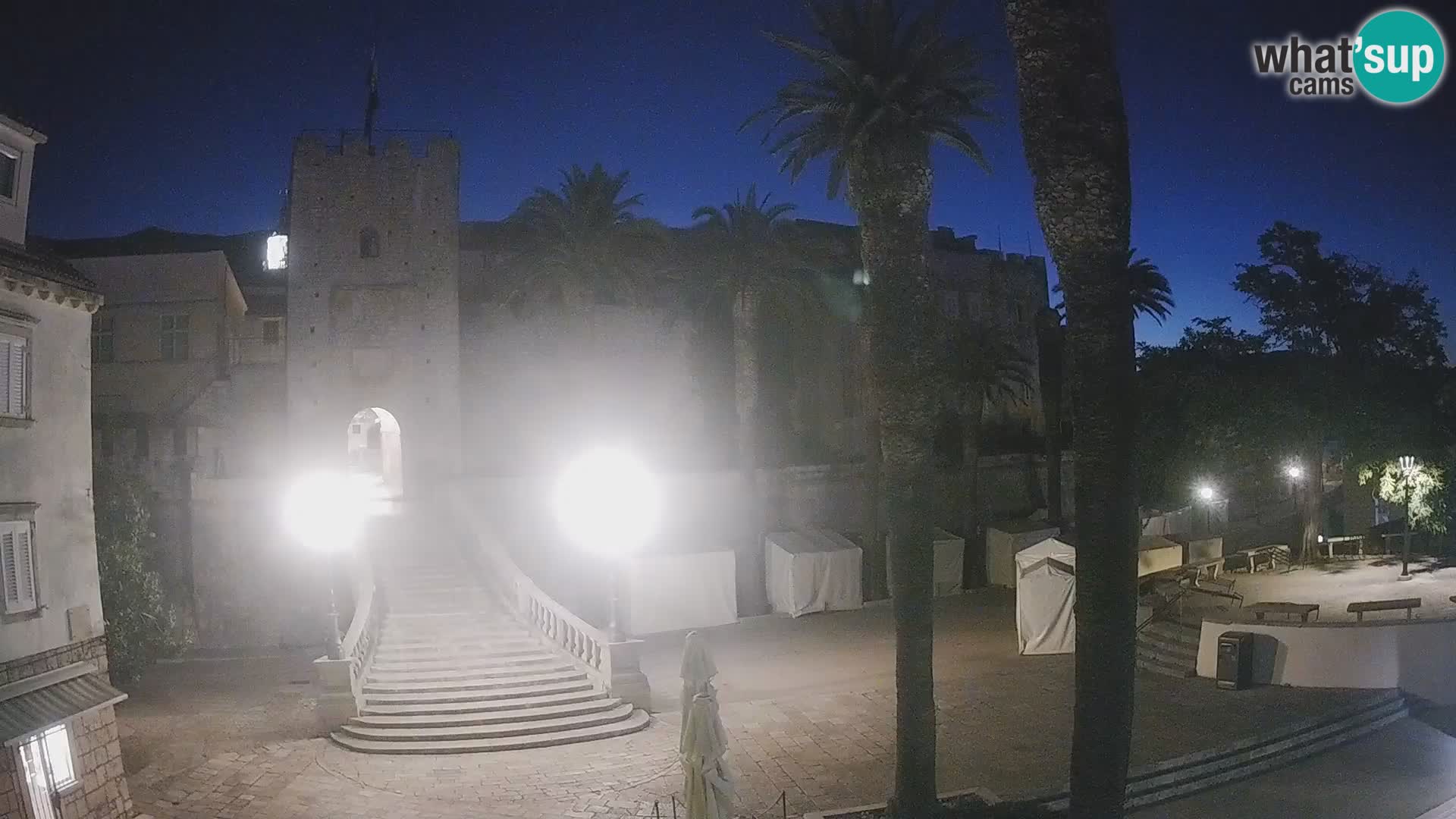 Korčula LIVE Webcam – Big Revelin Tower – Dalmatia – Croatia