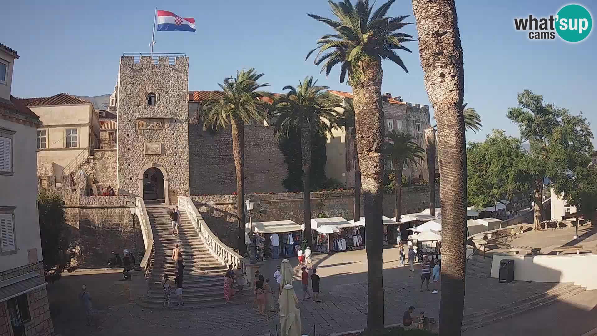Korčula LIVE Webcam – Big Revelin Tower – Dalmatia – Croatia