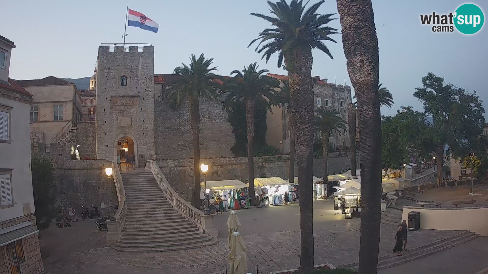 Korčula LIVE Webcam – Big Revelin Tower – Dalmatia – Croatia
