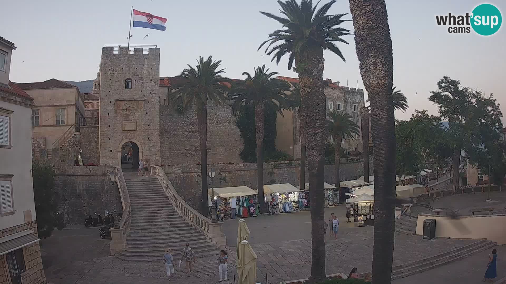 Korčula LIVE Webcam – Big Revelin Tower – Dalmatia – Croatia