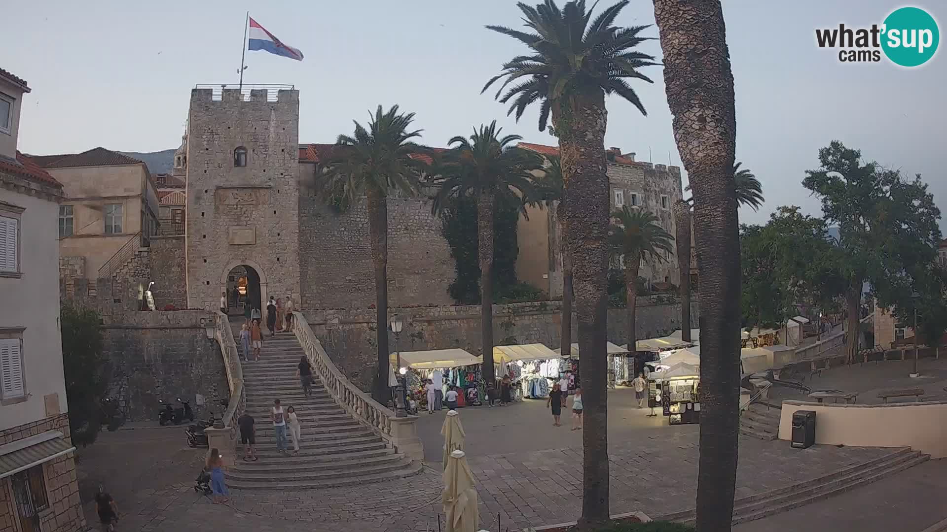 Korčula LIVE Webcam – Big Revelin Tower – Dalmatia – Croatia