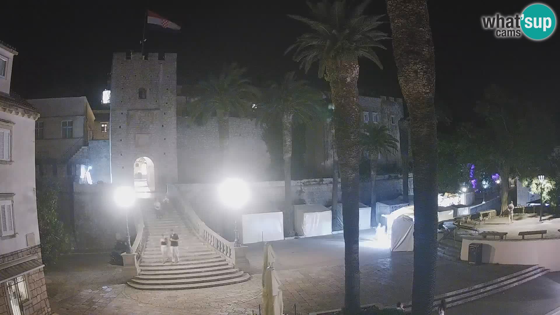 Korčula LIVE Webcam – Big Revelin Tower – Dalmatia – Croatia