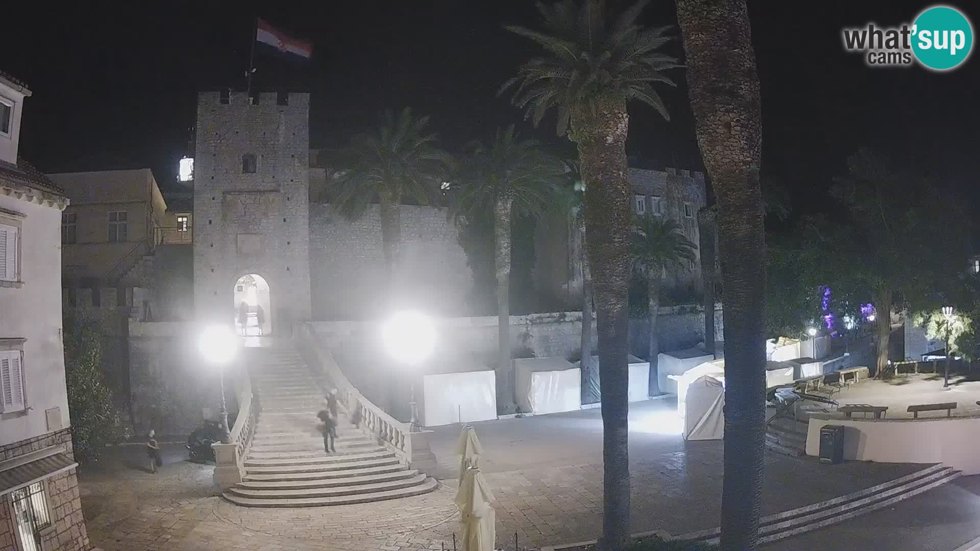Korčula LIVE Webcam – Big Revelin Tower – Dalmatia – Croatia
