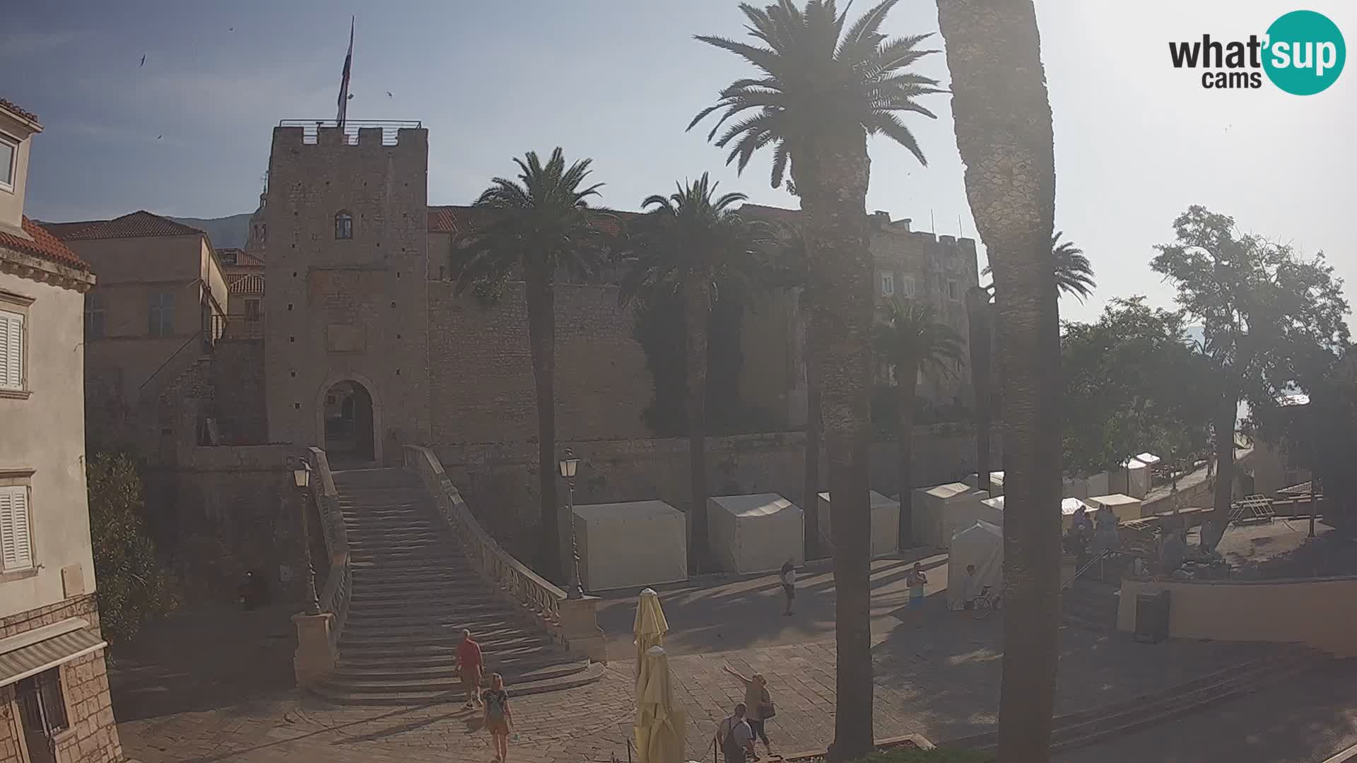 Korčula LIVE Webcam – Big Revelin Tower – Dalmatia – Croatia