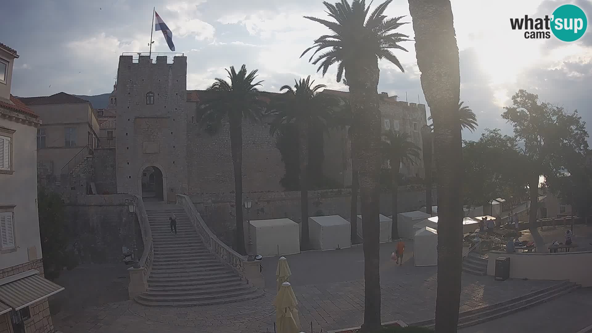 Korčula LIVE Webcam – Big Revelin Tower – Dalmatia – Croatia