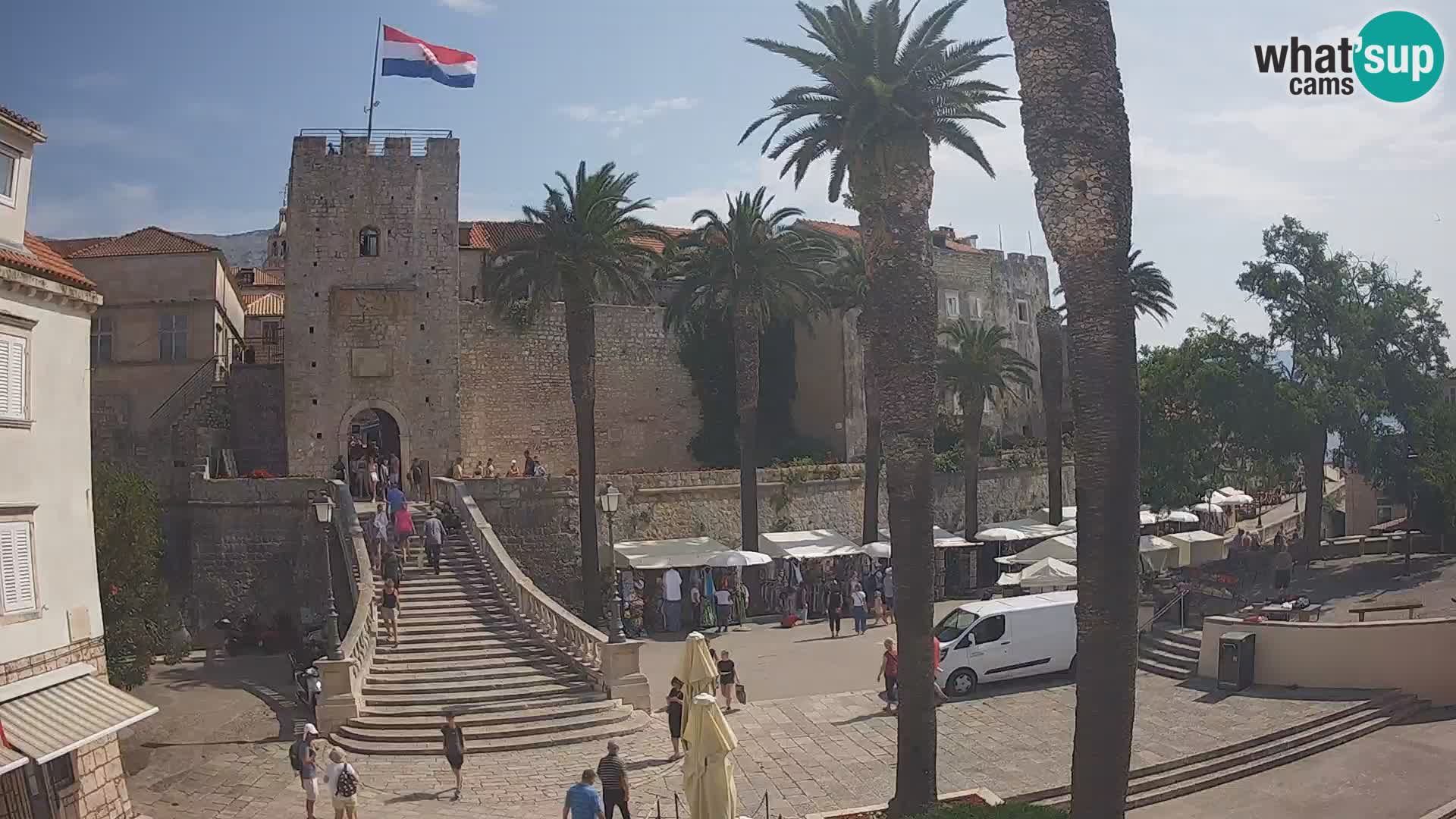 Korčula LIVE Webcam – Big Revelin Tower – Dalmatia – Croatia