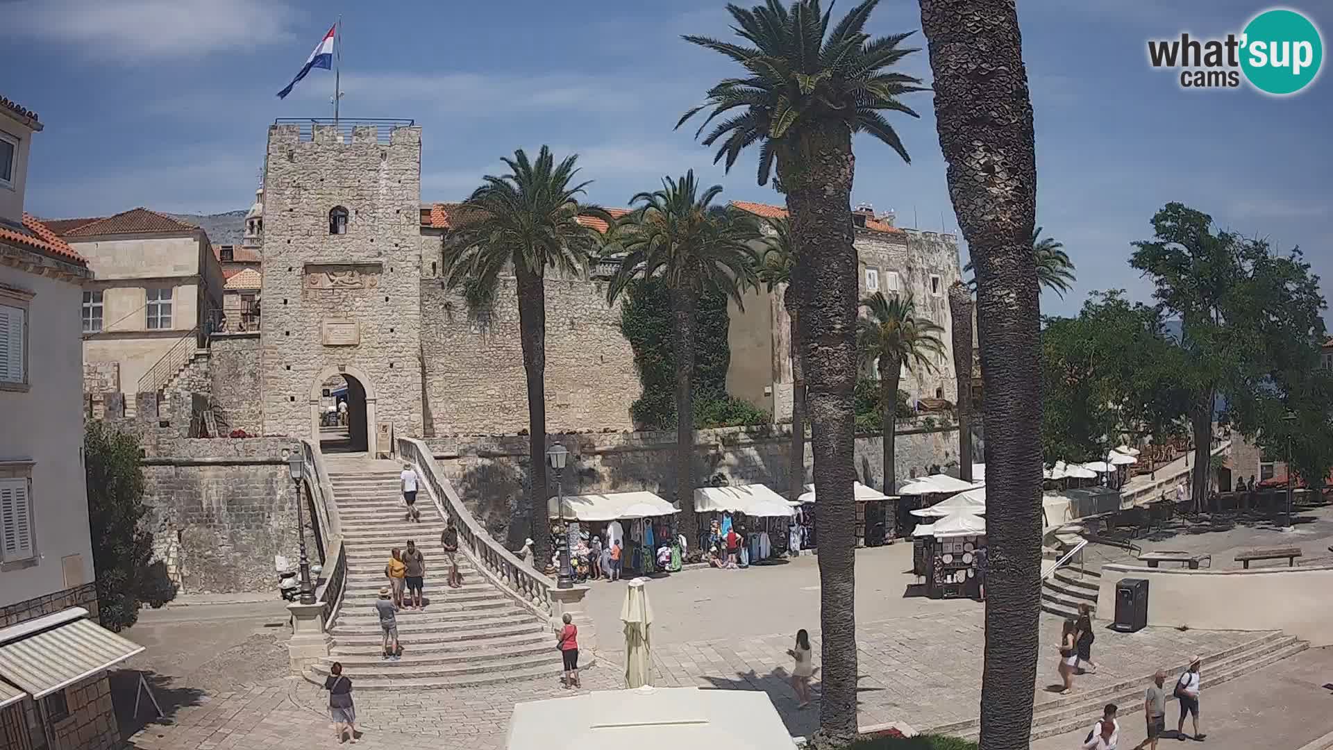 Korčula LIVE Webcam – Big Revelin Tower – Dalmatia – Croatia