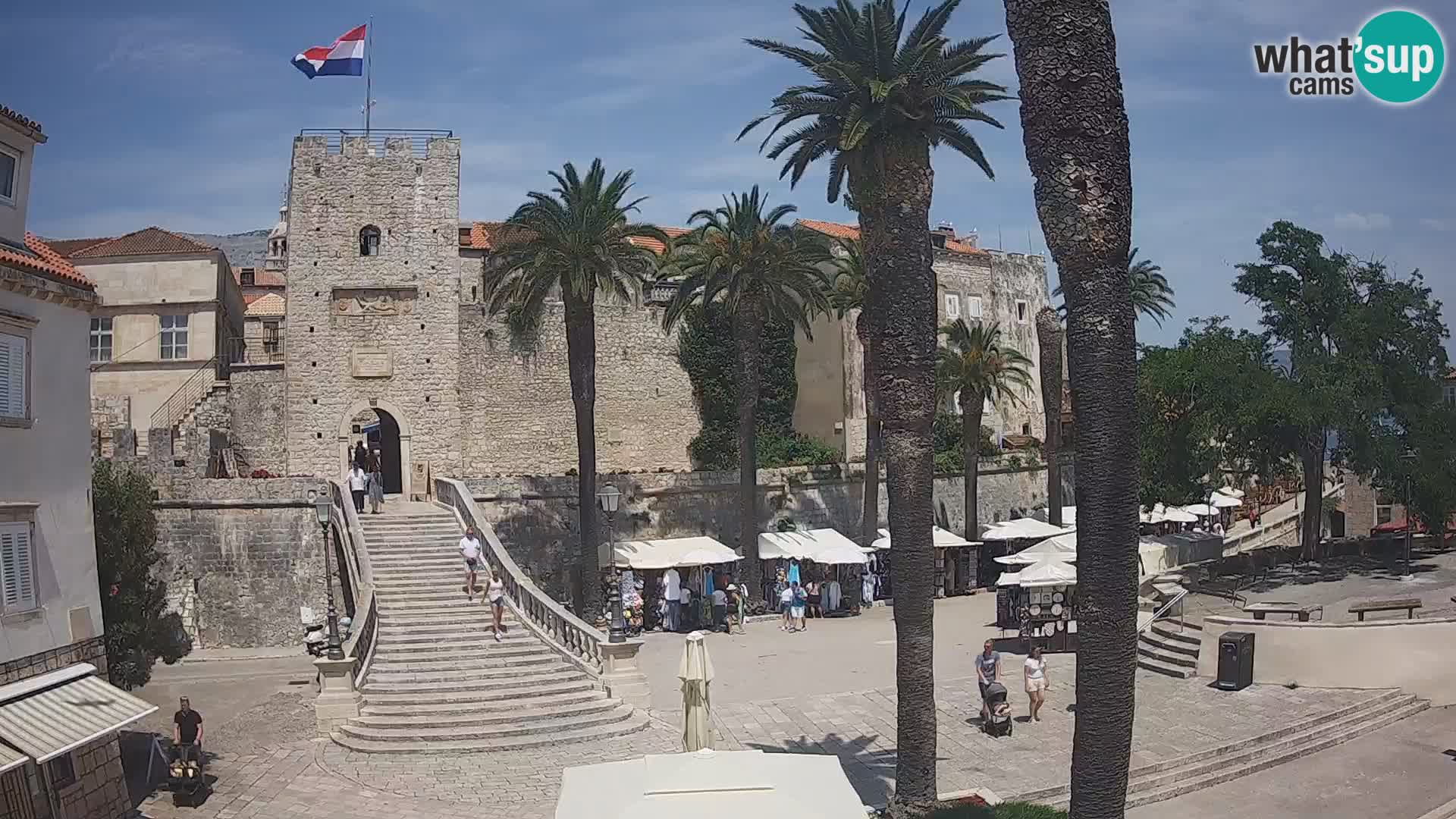 Korčula LIVE Webcam – Big Revelin Tower – Dalmatia – Croatia