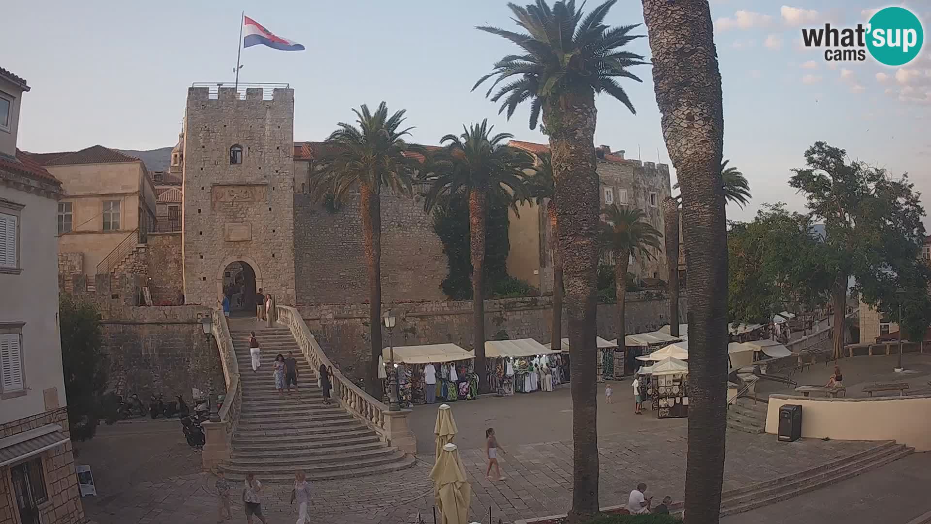 Korčula LIVE Webcam – Big Revelin Tower – Dalmatia – Croatia