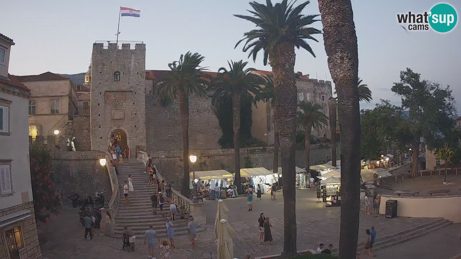 Korčula LIVE Webcam – Big Revelin Tower – Dalmatia – Croatia