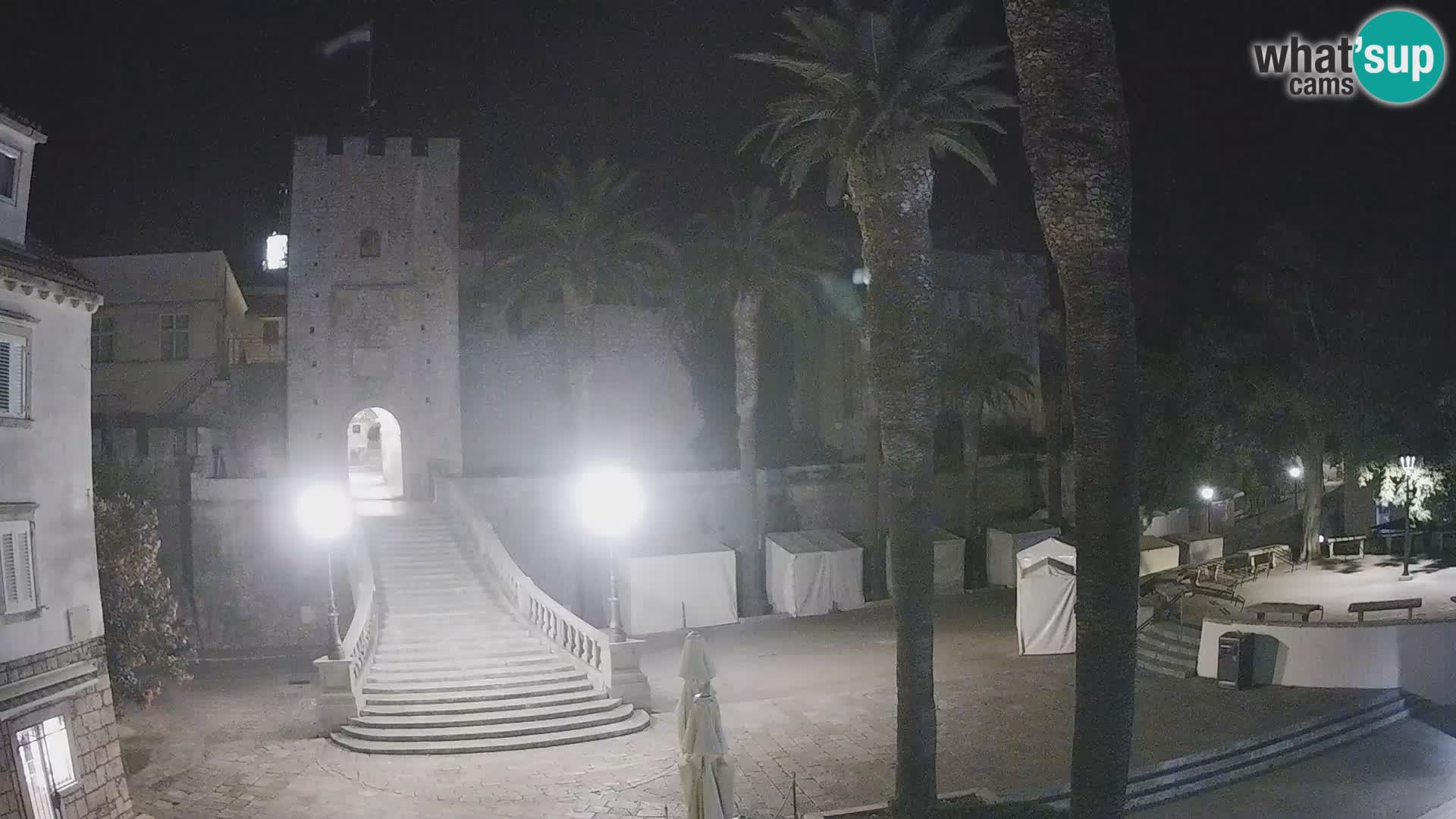 Korčula LIVE Webcam – Big Revelin Tower – Dalmatia – Croatia