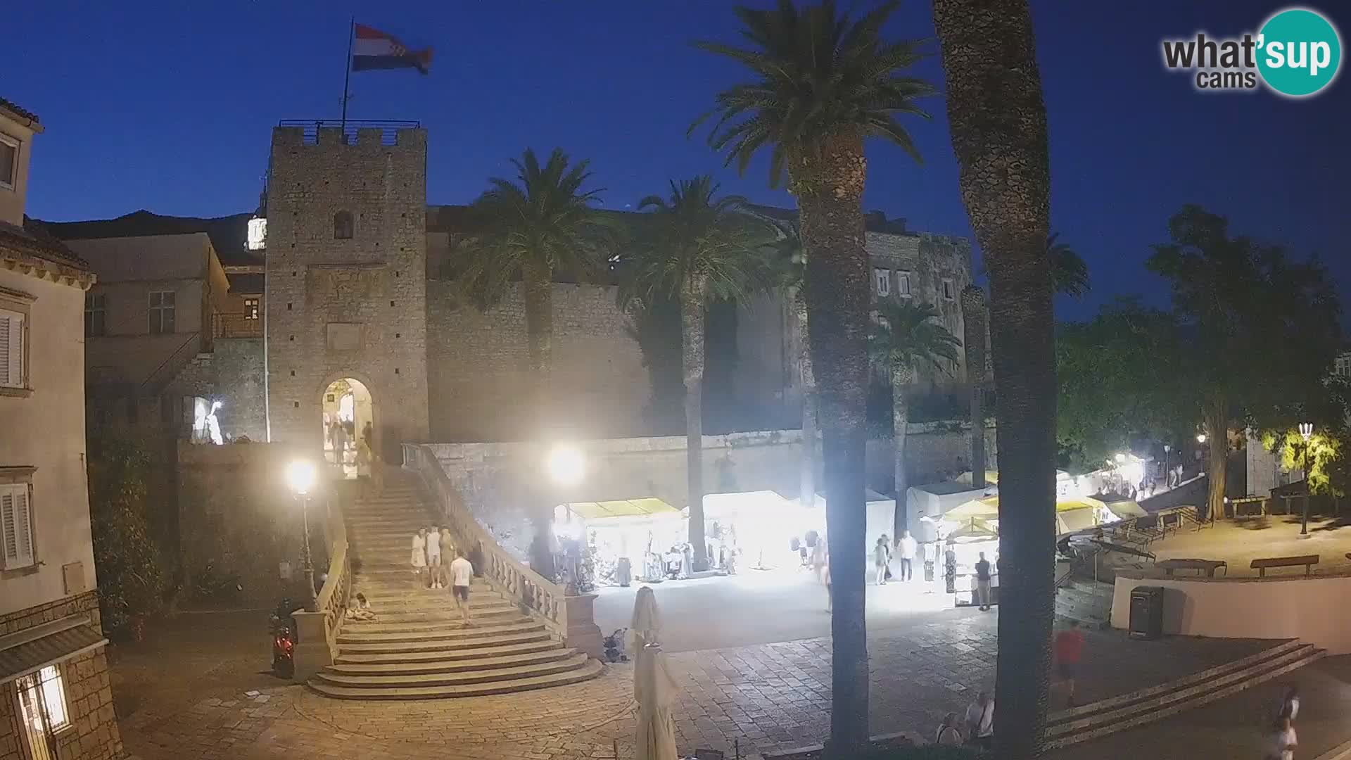 Korčula LIVE Webcam – Big Revelin Tower – Dalmatia – Croatia