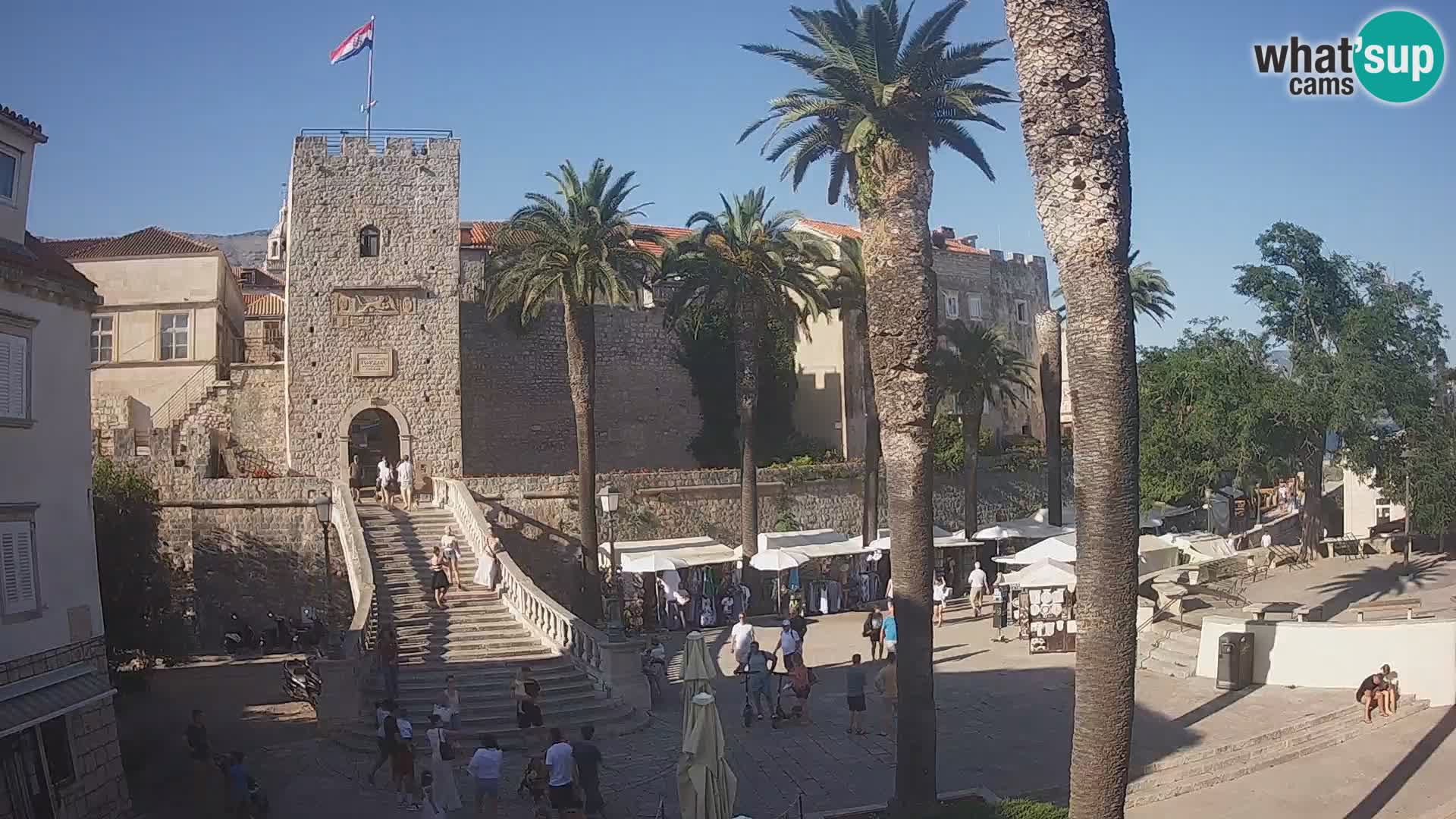 Korčula LIVE Webcam – Big Revelin Tower – Dalmatia – Croatia