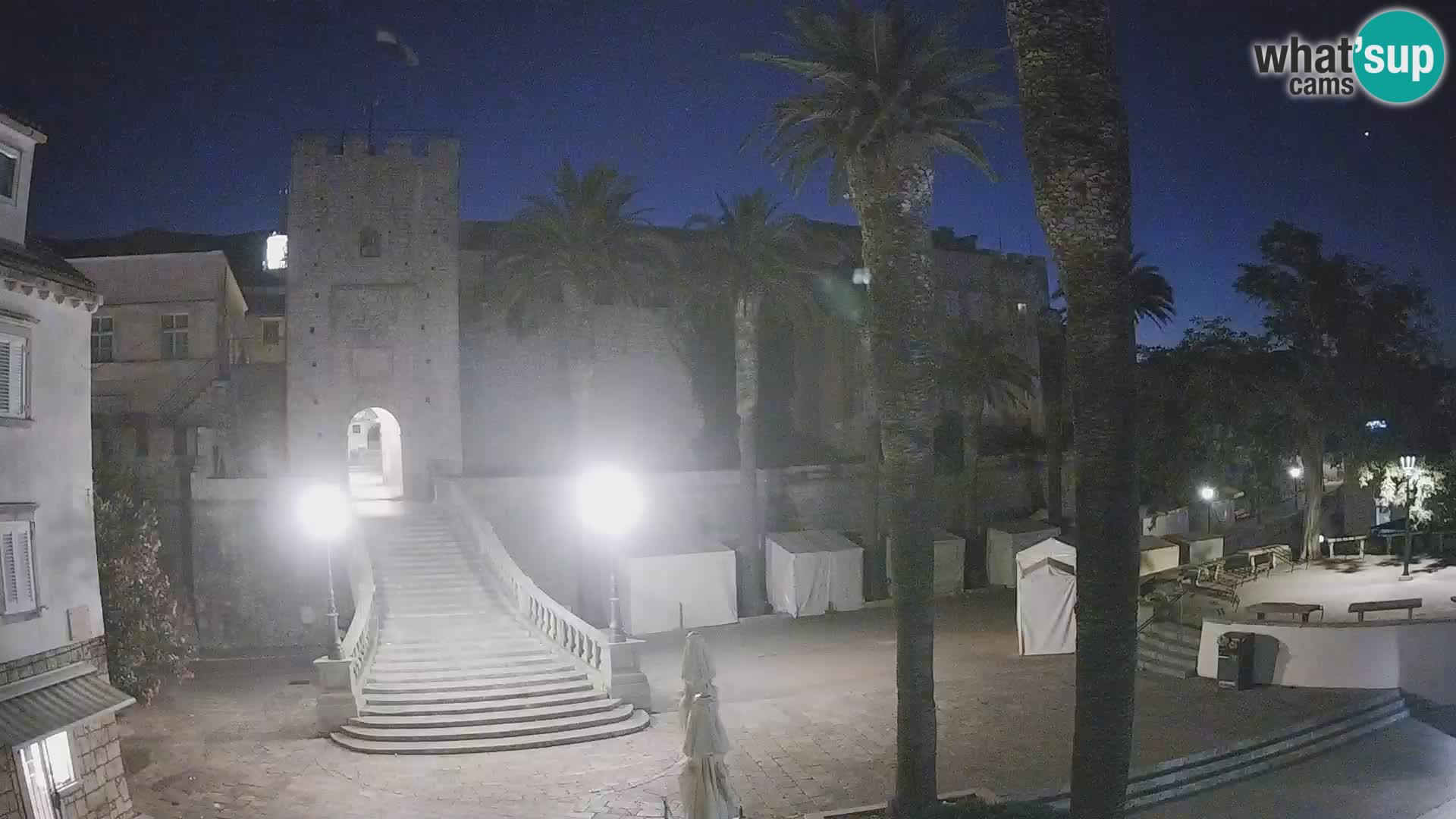 Korčula LIVE Webcam – Big Revelin Tower – Dalmatia – Croatia