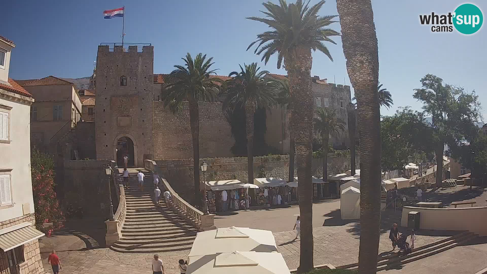 Korčula LIVE Webcam – Big Revelin Tower – Dalmatia – Croatia