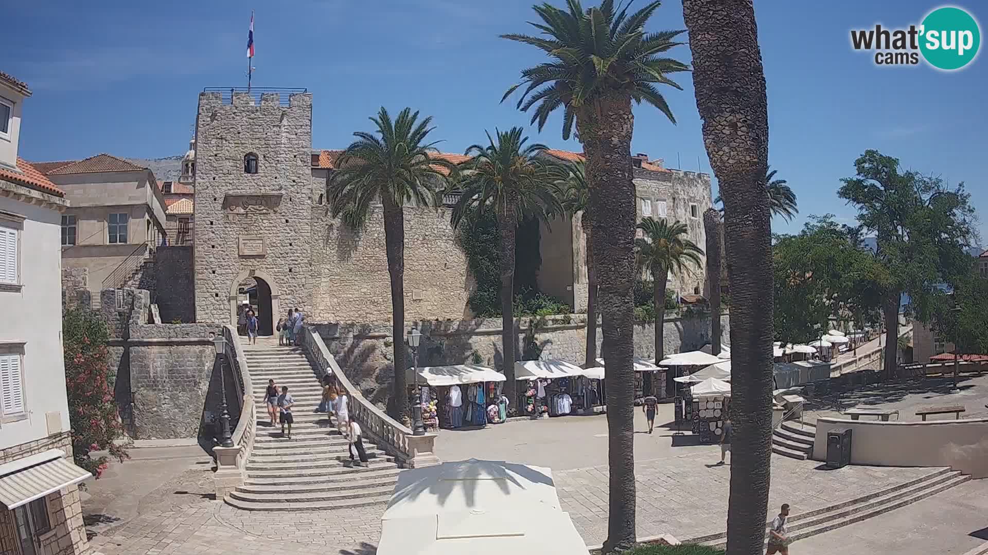Korčula LIVE Webcam – Big Revelin Tower – Dalmatia – Croatia
