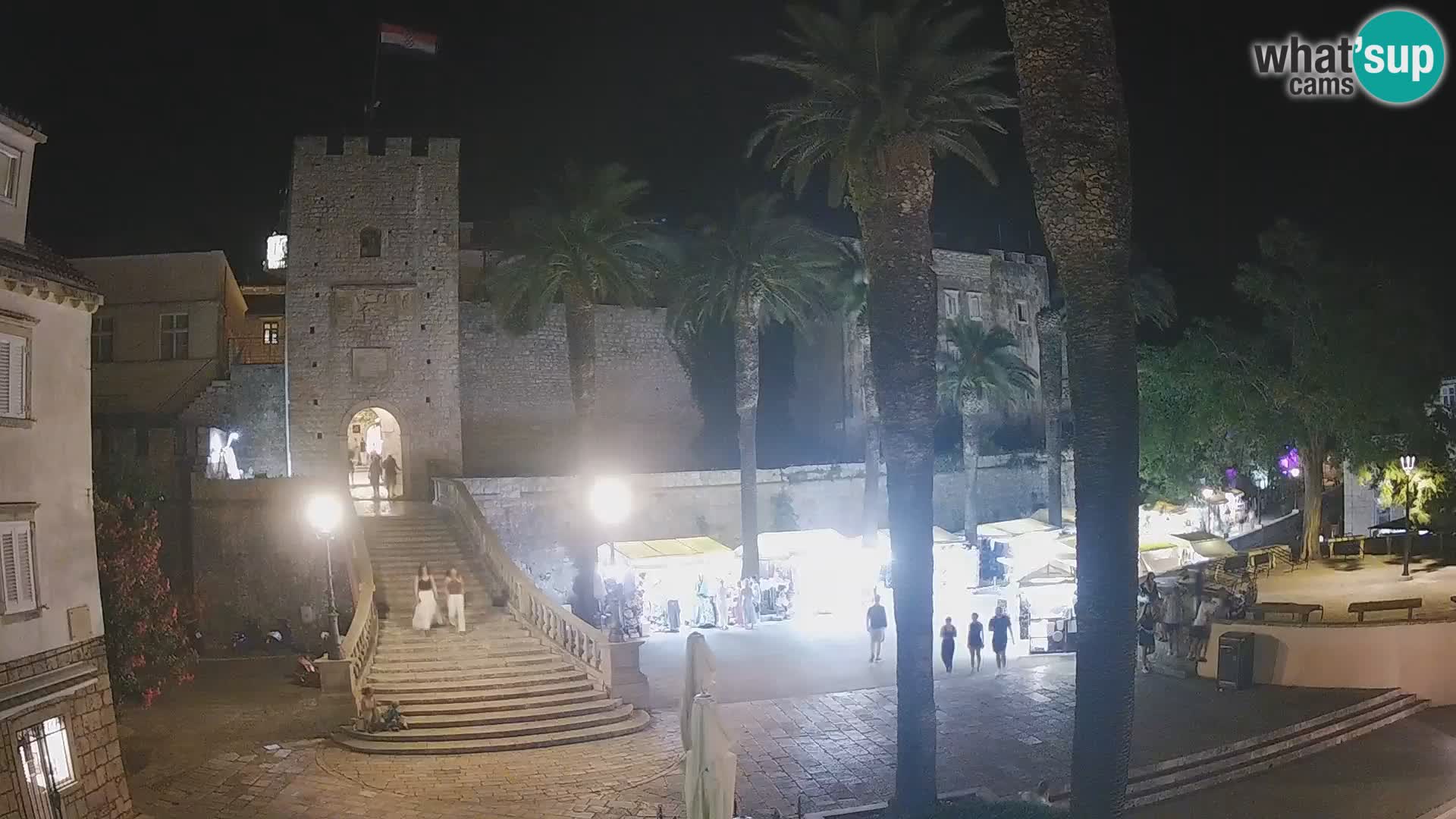 Korčula LIVE Webcam – Big Revelin Tower – Dalmatia – Croatia