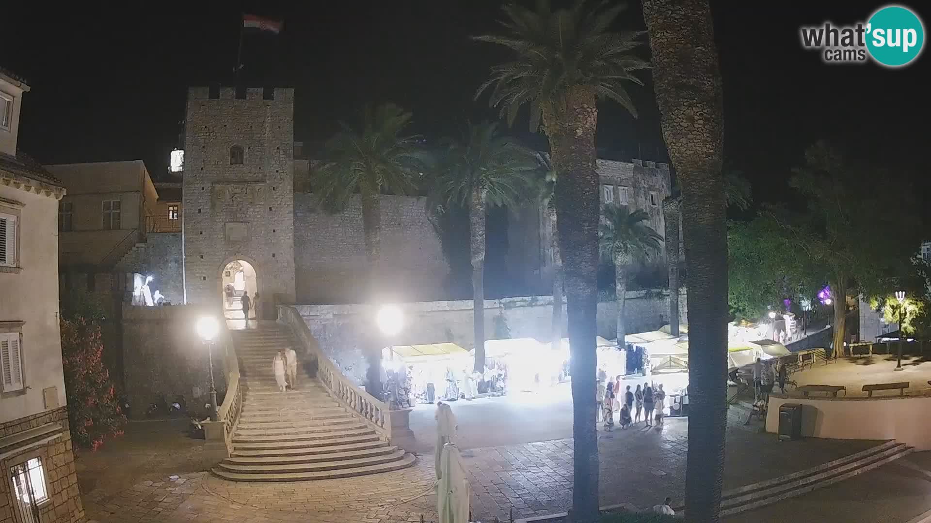 Korčula LIVE Webcam – Big Revelin Tower – Dalmatia – Croatia