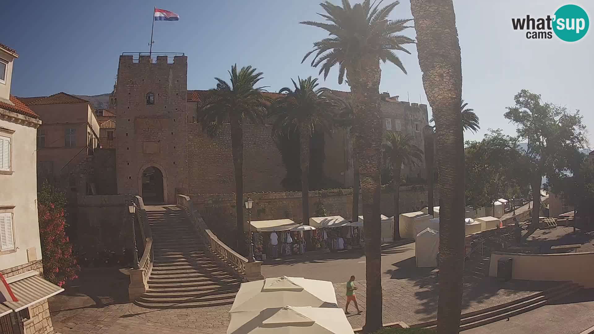 Korčula LIVE Webcam – Big Revelin Tower – Dalmatia – Croatia