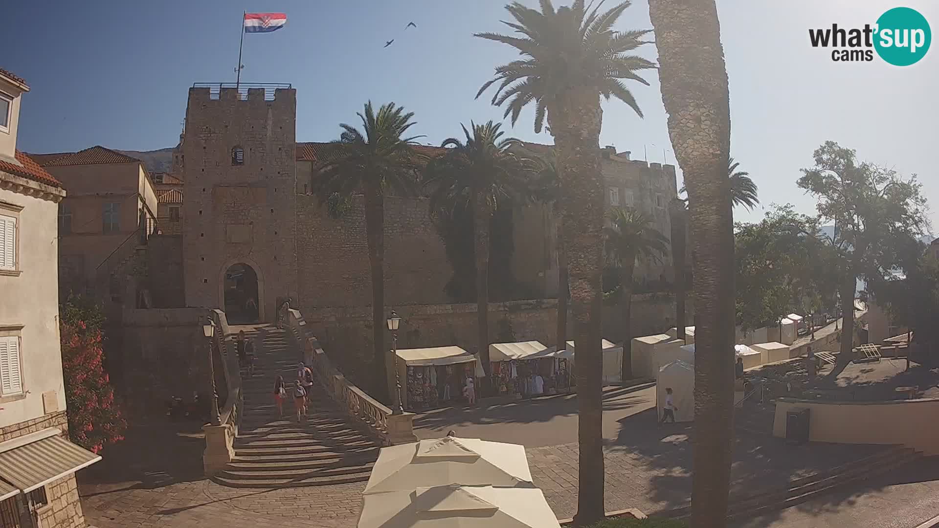 Korčula LIVE Webcam – Big Revelin Tower – Dalmatia – Croatia