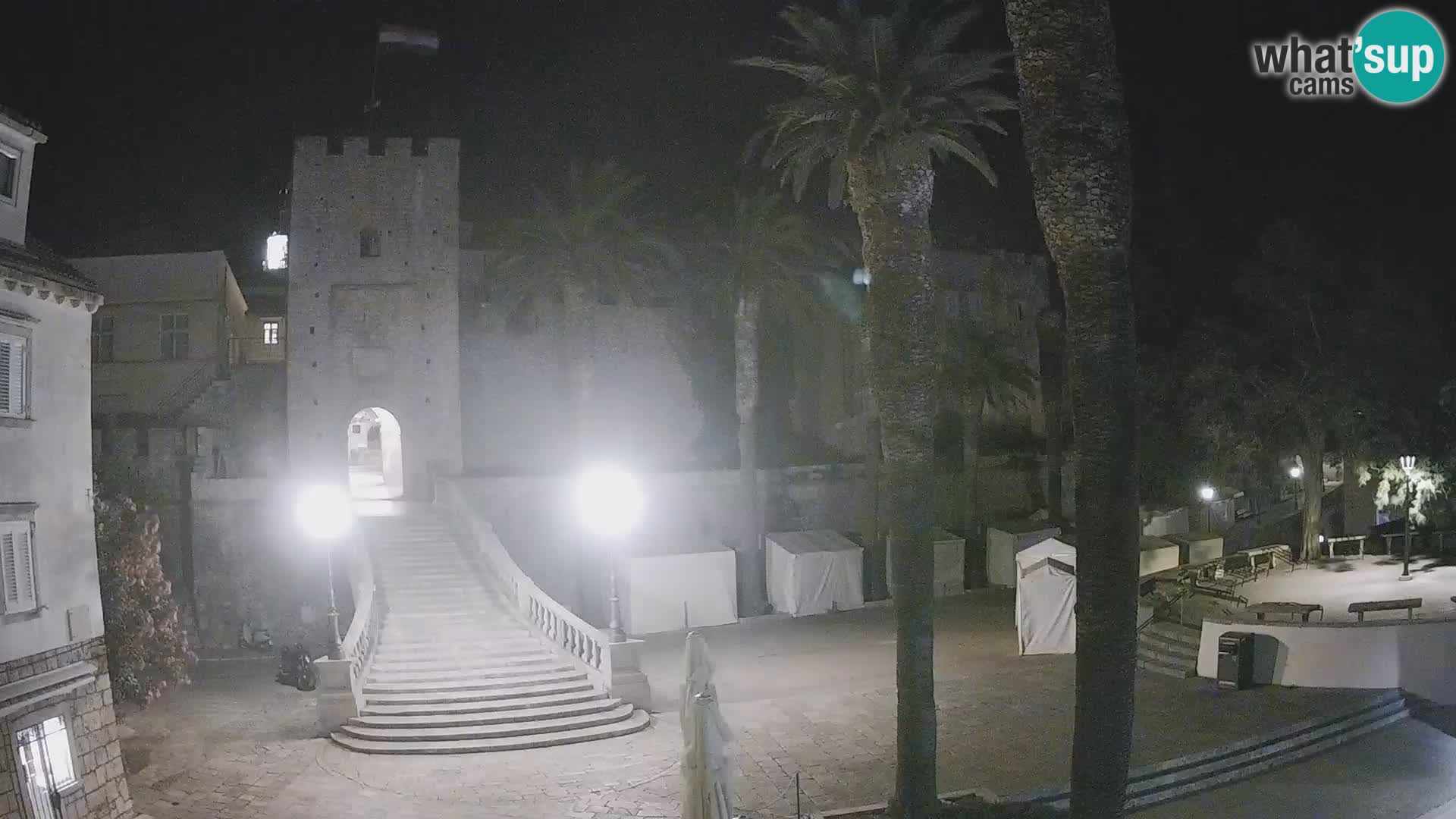Korčula LIVE Webcam – Big Revelin Tower – Dalmatia – Croatia