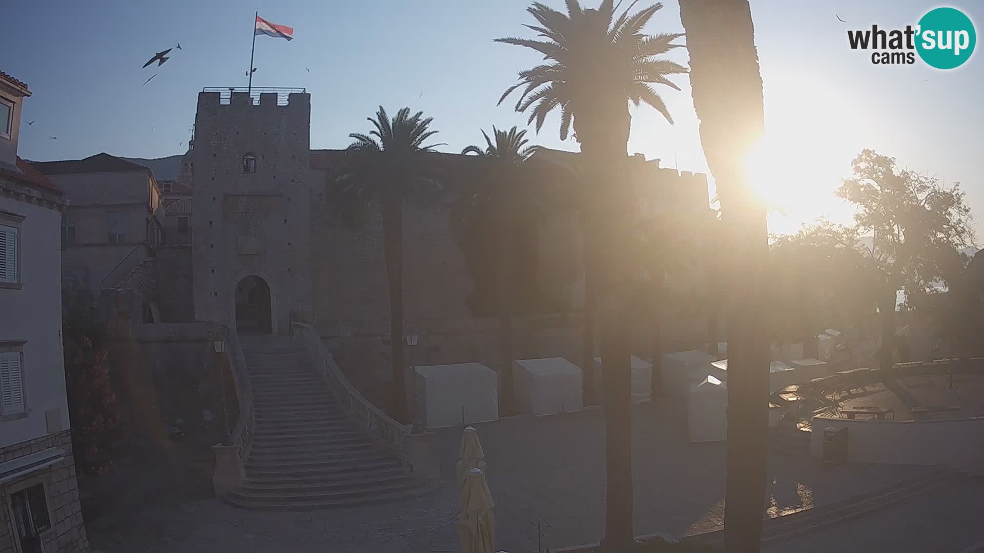 Korčula LIVE Webcam – Big Revelin Tower – Dalmatia – Croatia