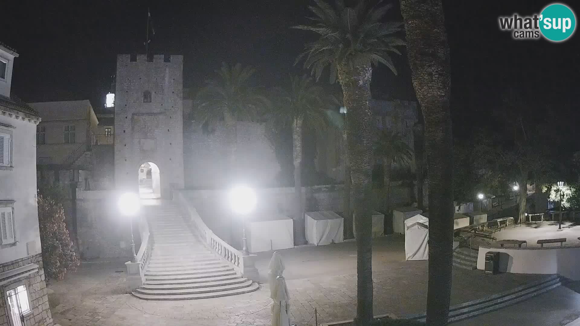 Korčula LIVE Webcam – Big Revelin Tower – Dalmatia – Croatia