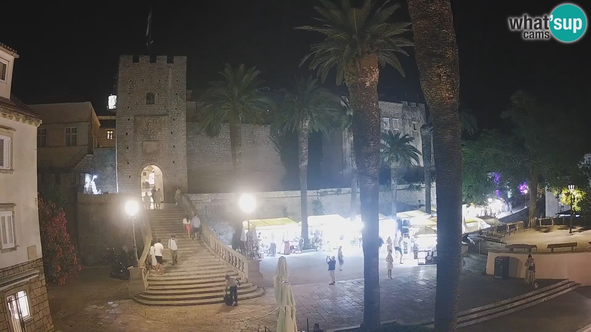 Korčula LIVE Webcam – Big Revelin Tower – Dalmatia – Croatia