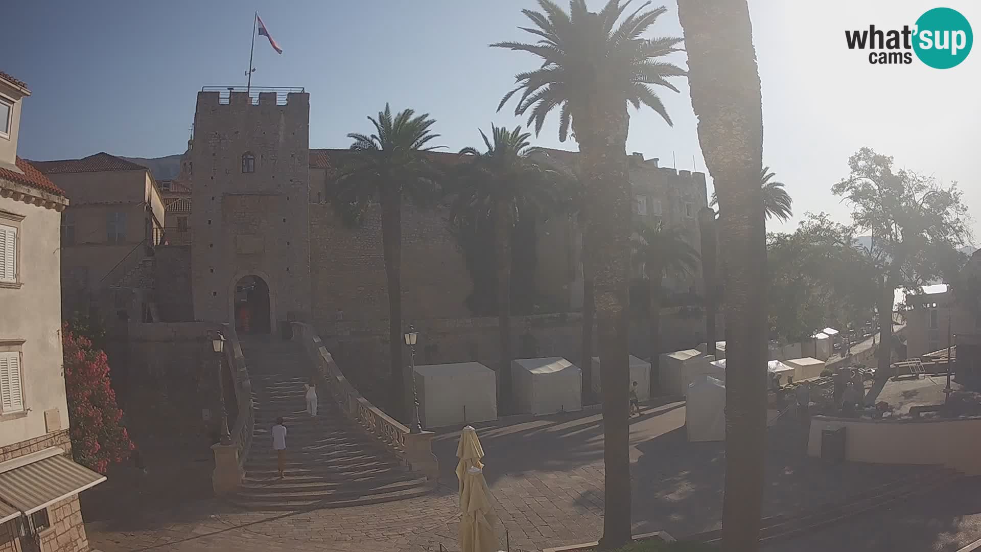 Korčula LIVE Webcam – Big Revelin Tower – Dalmatia – Croatia
