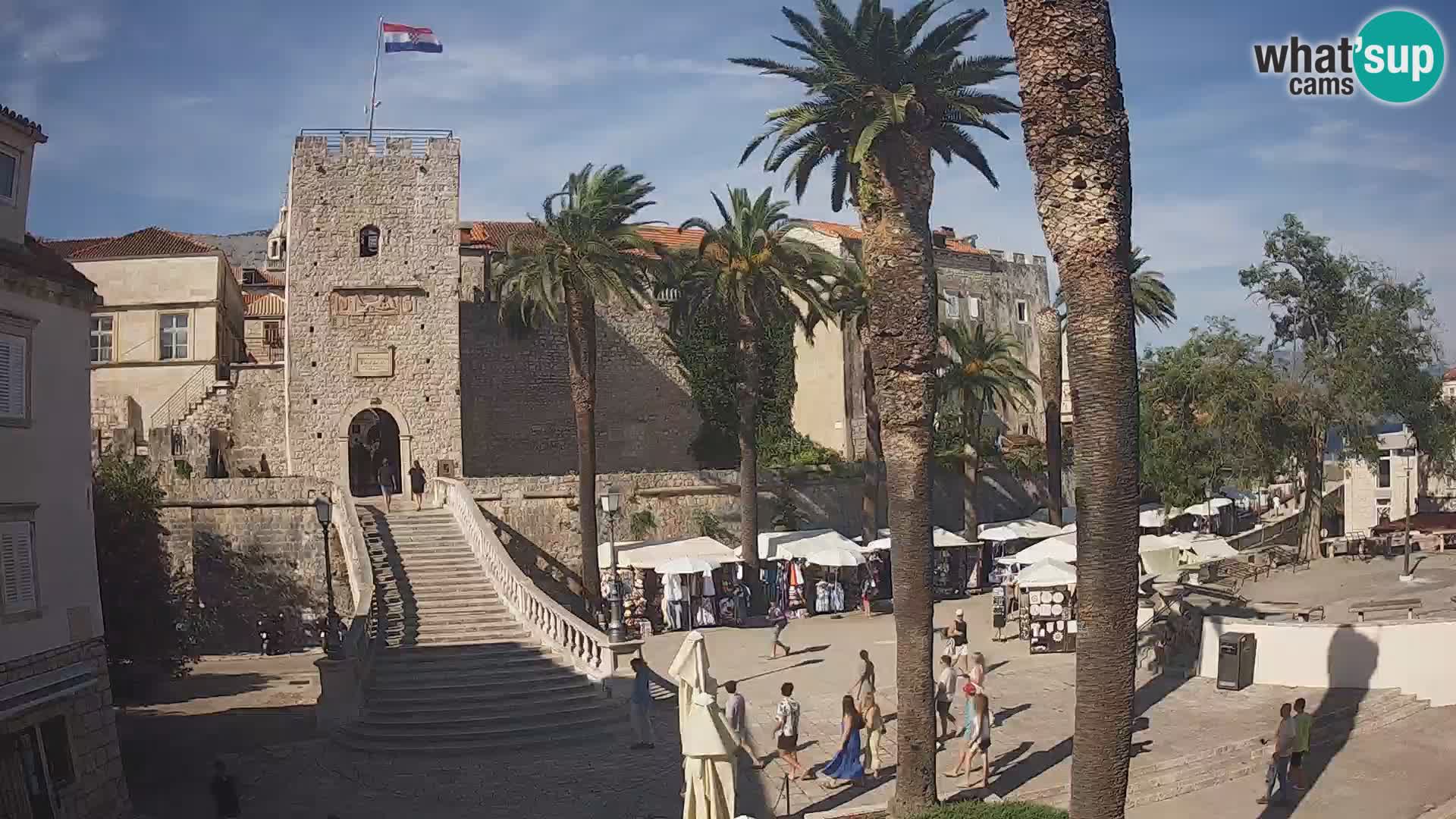 Korčula LIVE Webcam – Big Revelin Tower – Dalmatia – Croatia