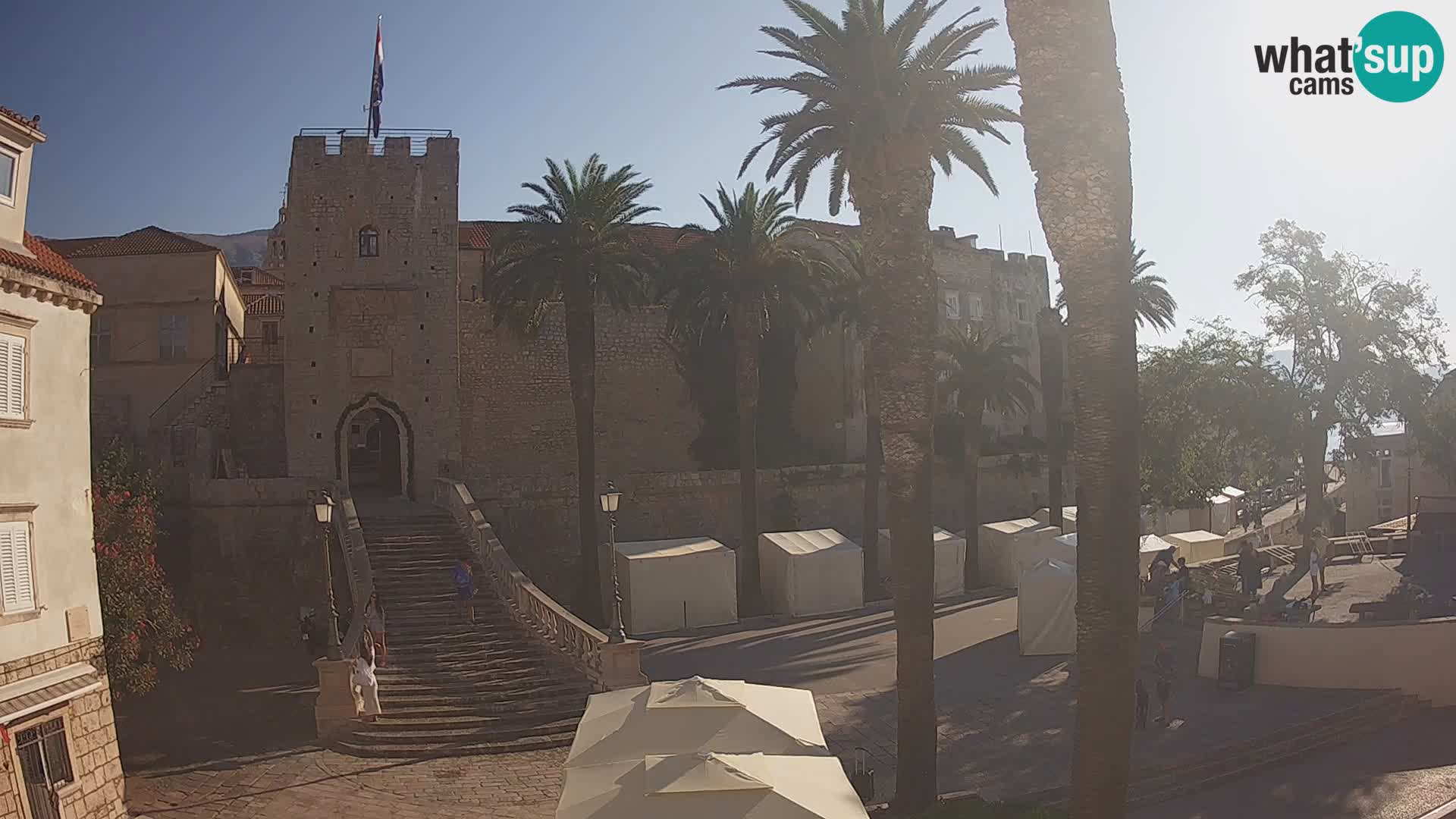 Korčula LIVE Webcam – Big Revelin Tower – Dalmatia – Croatia