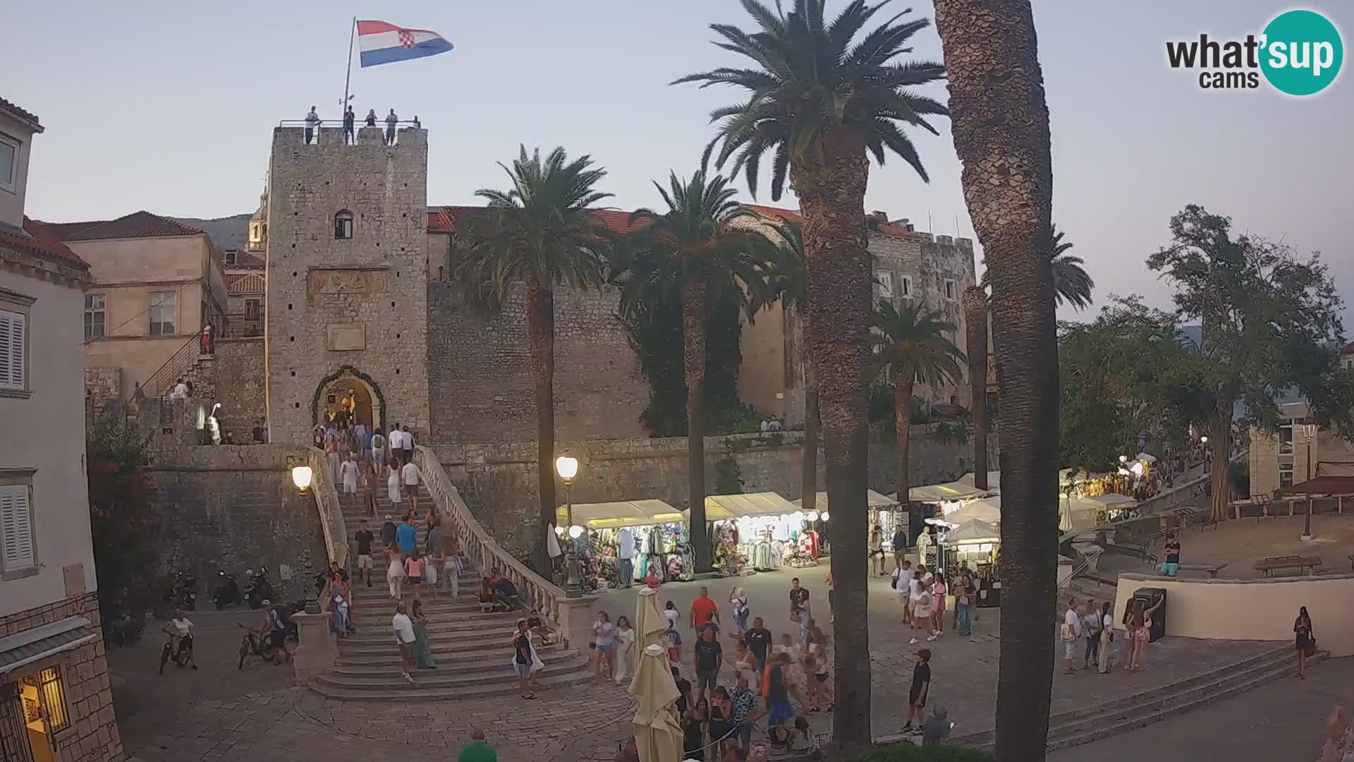 Korčula LIVE Webcam – Big Revelin Tower – Dalmatia – Croatia