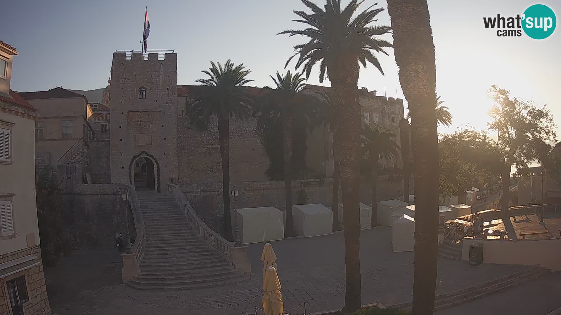 Korčula LIVE Webcam – Big Revelin Tower – Dalmatia – Croatia
