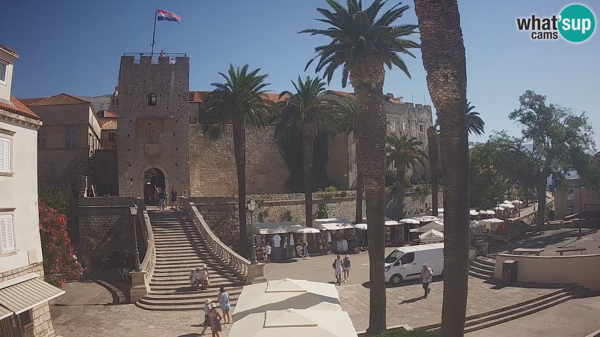 Korčula LIVE Webcam – Big Revelin Tower – Dalmatia – Croatia