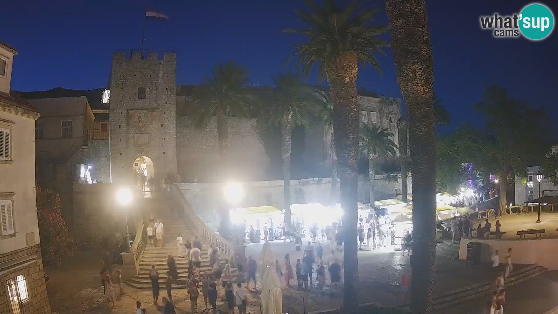 Korčula LIVE Webcam – Big Revelin Tower – Dalmatia – Croatia