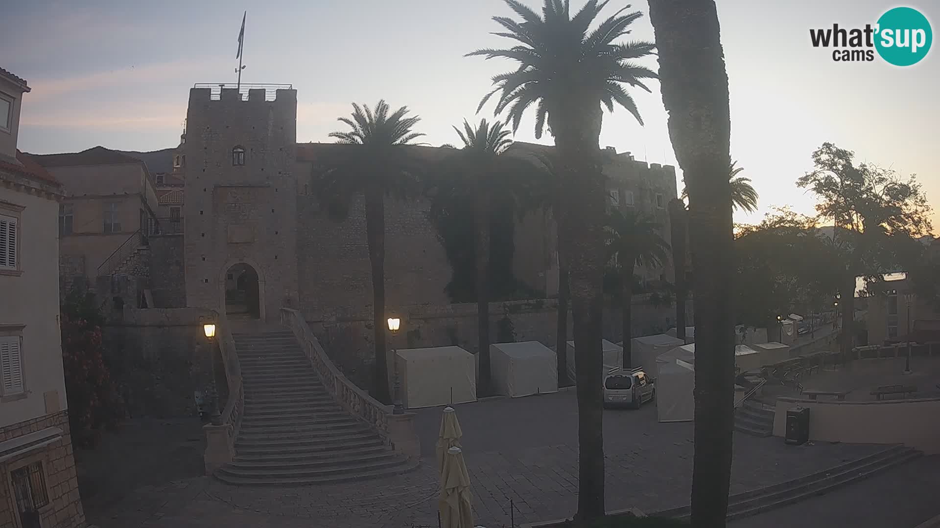 Korčula LIVE Webcam – Big Revelin Tower – Dalmatia – Croatia