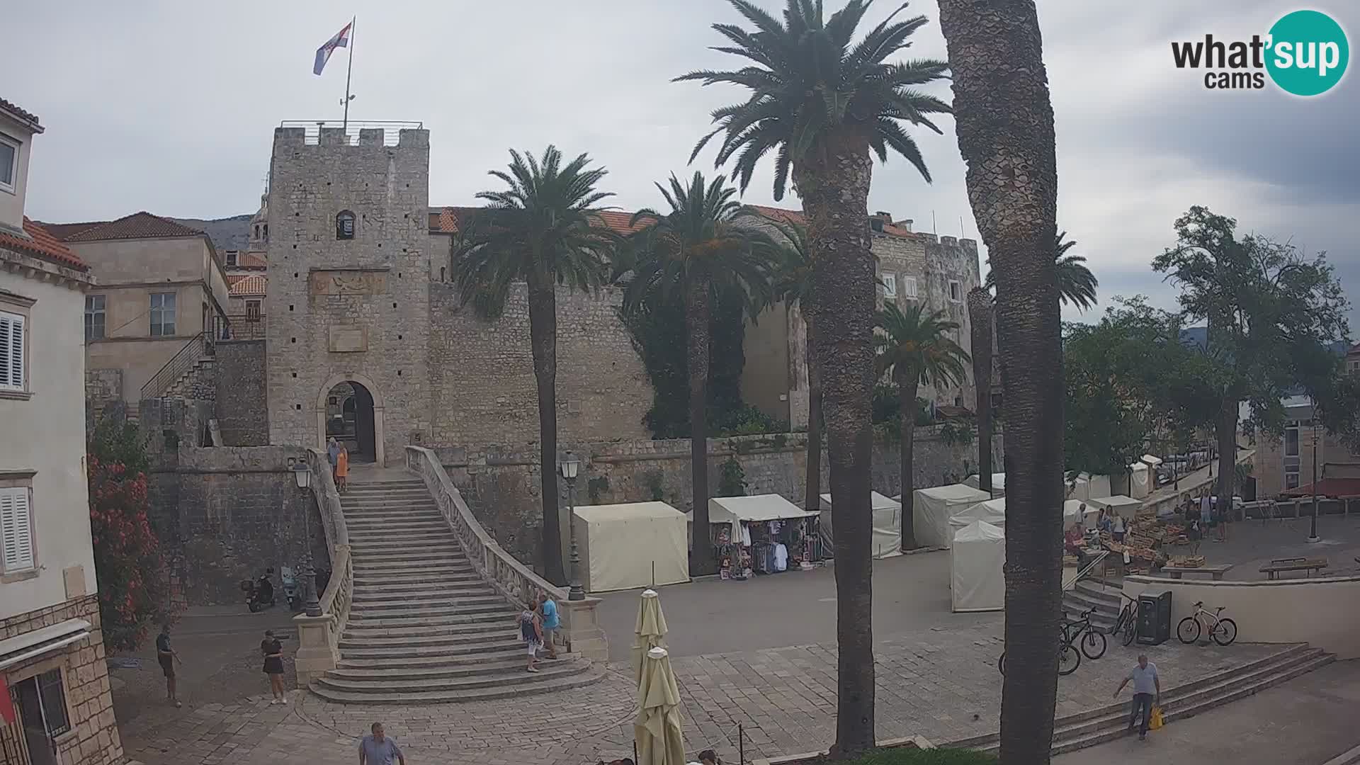 Korčula LIVE Webcam – Big Revelin Tower – Dalmatia – Croatia