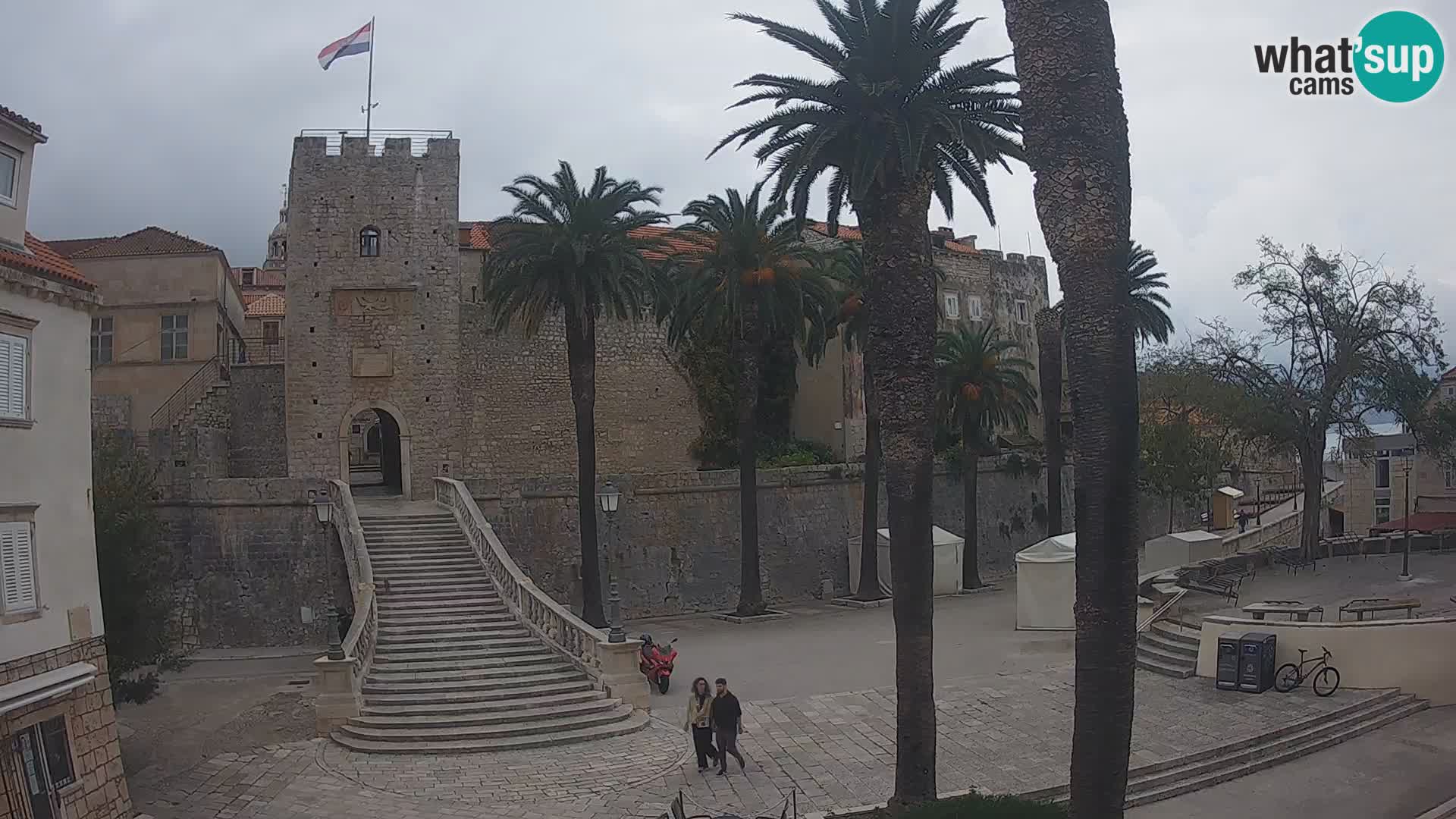 Korčula LIVE Webcam – Big Revelin Tower – Dalmatia – Croatia
