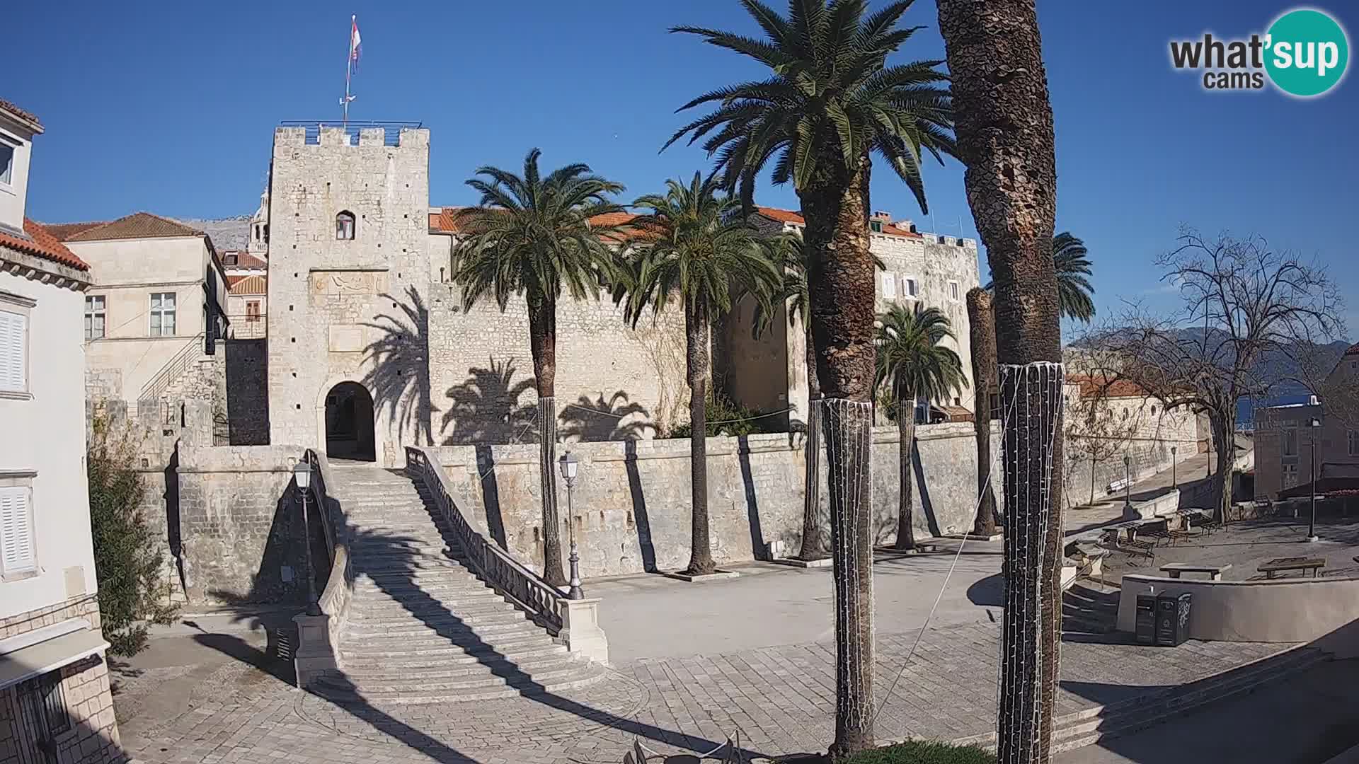Korčula LIVE Webcam – Big Revelin Tower – Dalmatia – Croatia
