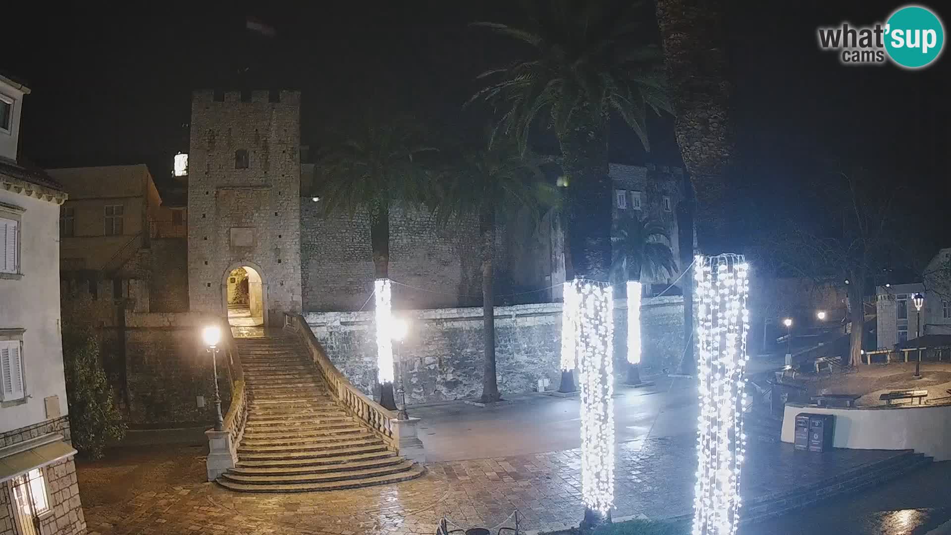 Korčula LIVE Webcam – Big Revelin Tower – Dalmatia – Croatia