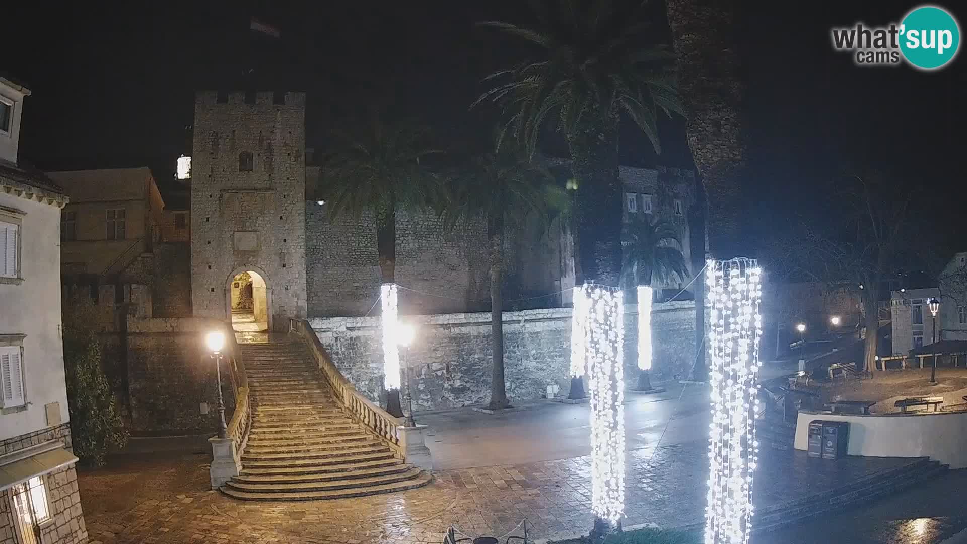 Korčula LIVE Webcam – Big Revelin Tower – Dalmatia – Croatia