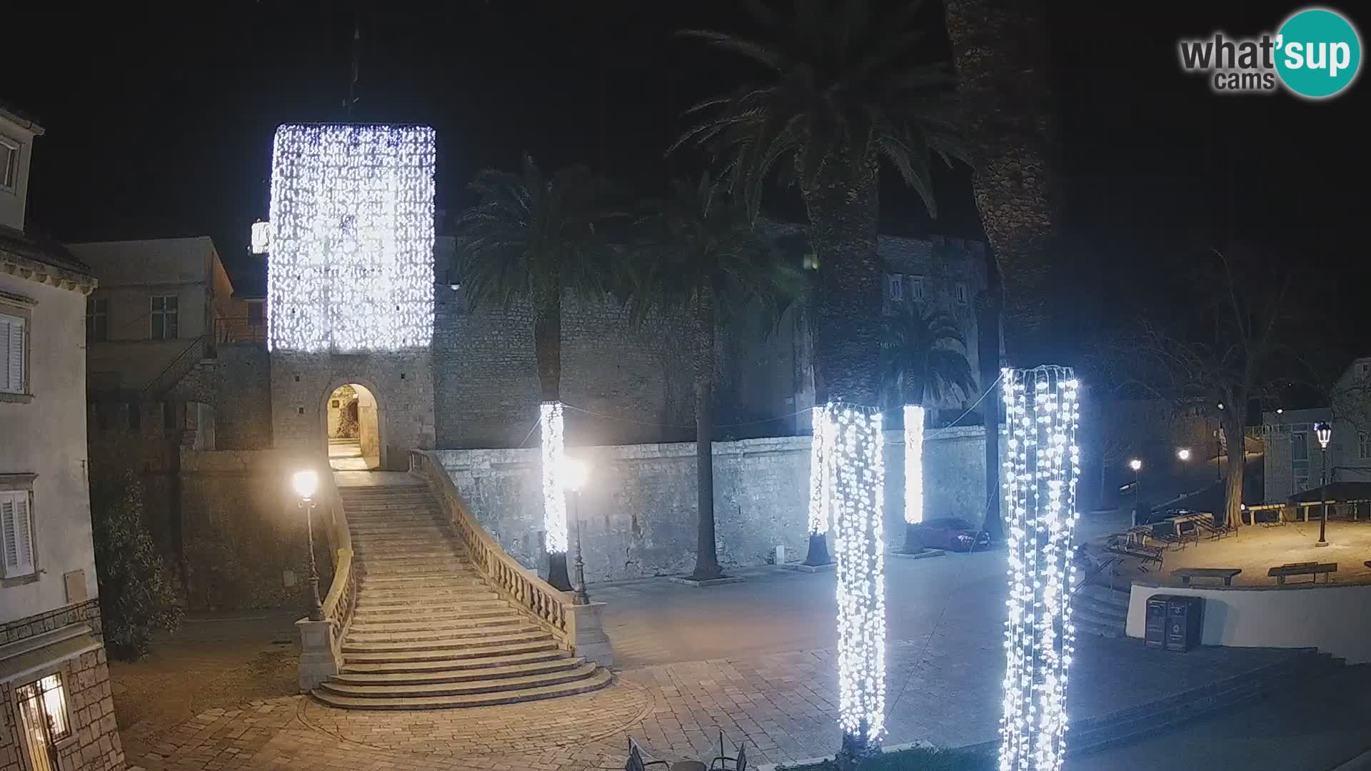 Korčula LIVE Webcam – Big Revelin Tower – Dalmatia – Croatia