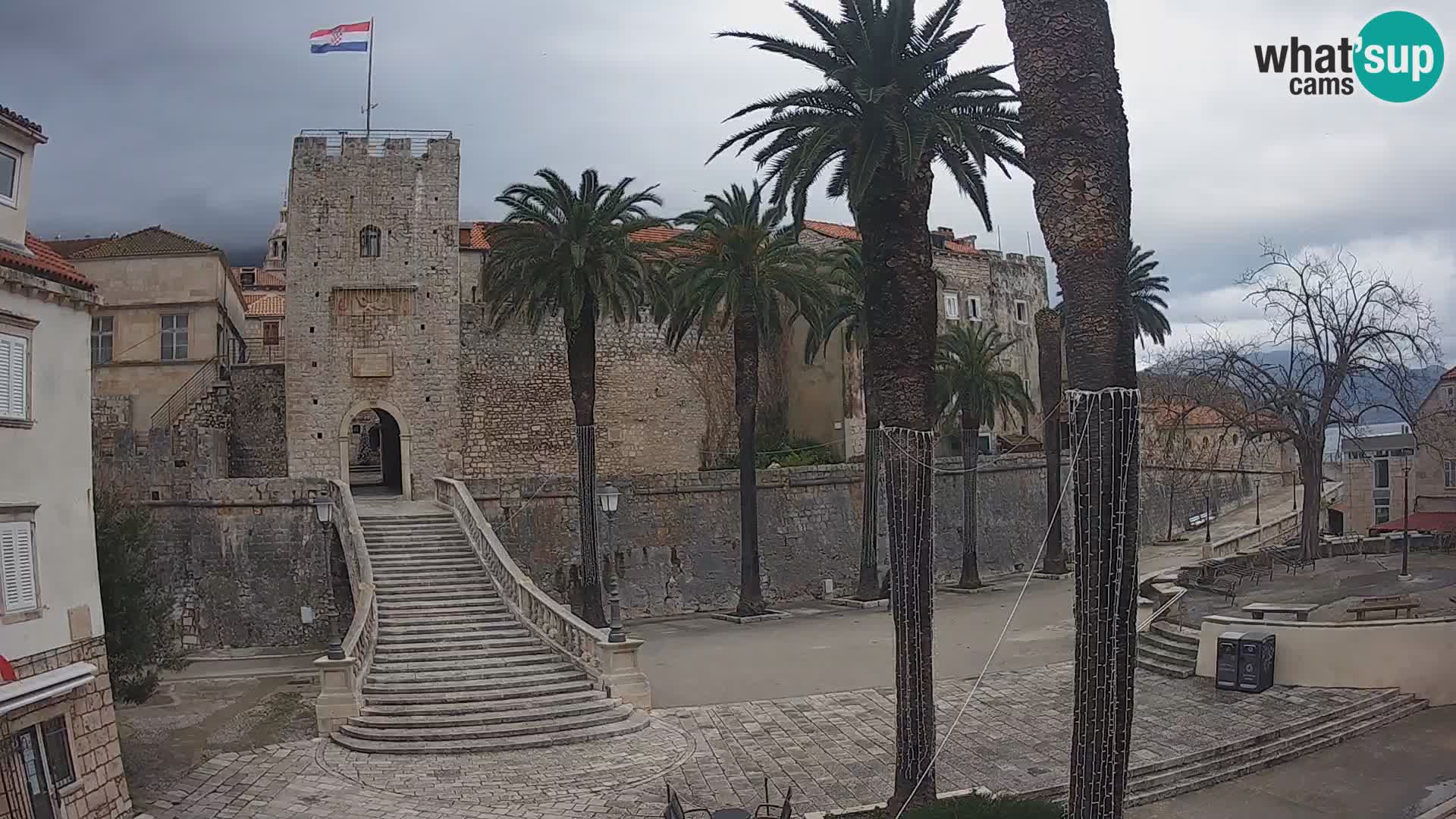Korčula LIVE Webcam – Big Revelin Tower – Dalmatia – Croatia