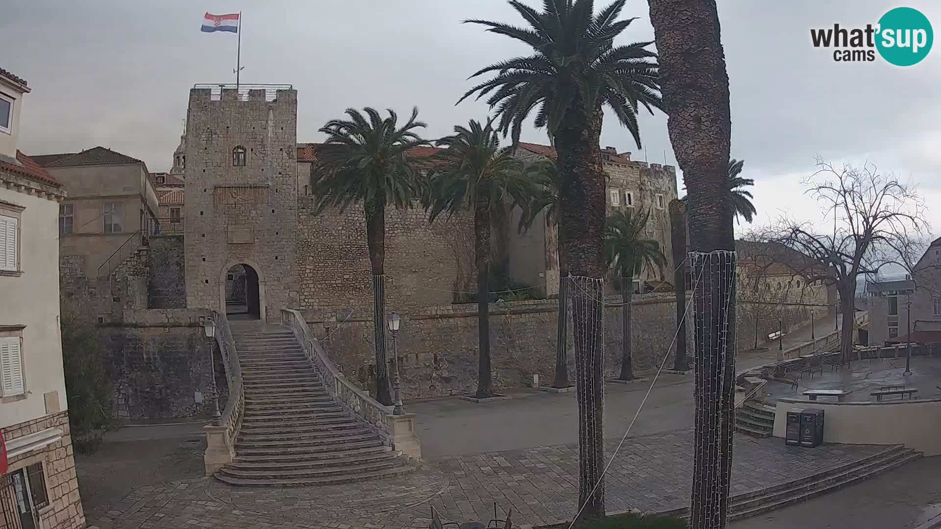 Korčula LIVE Webcam – Big Revelin Tower – Dalmatia – Croatia