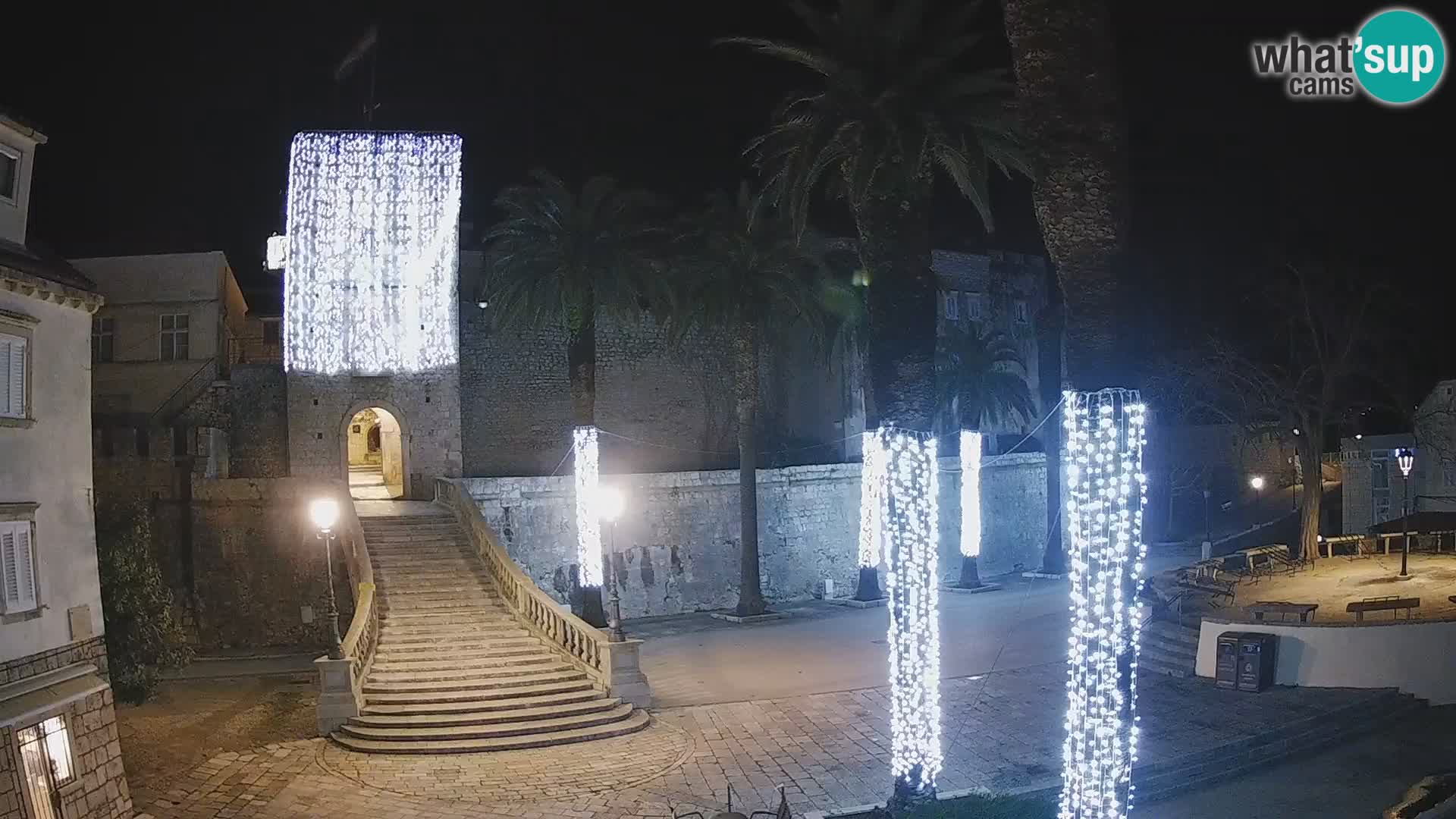 Korčula LIVE Webcam – Big Revelin Tower – Dalmatia – Croatia