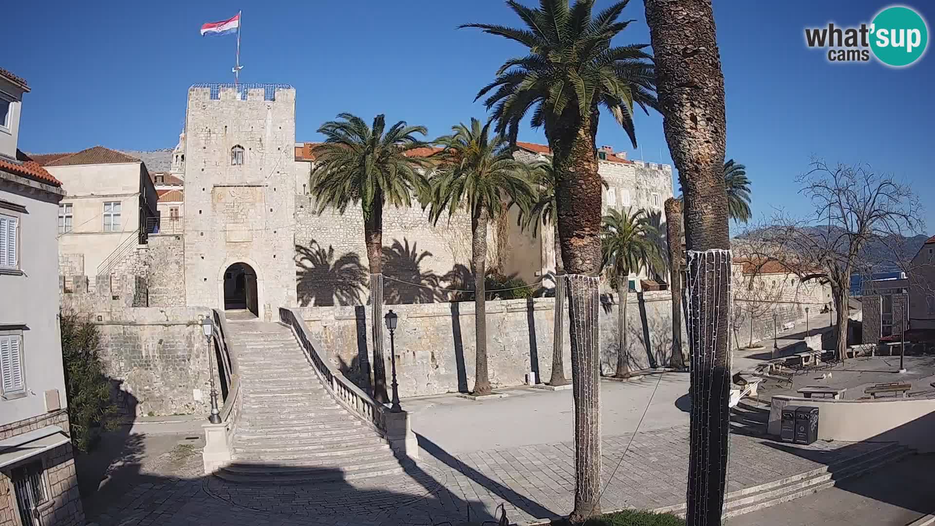 Korčula LIVE Webcam – Big Revelin Tower – Dalmatia – Croatia