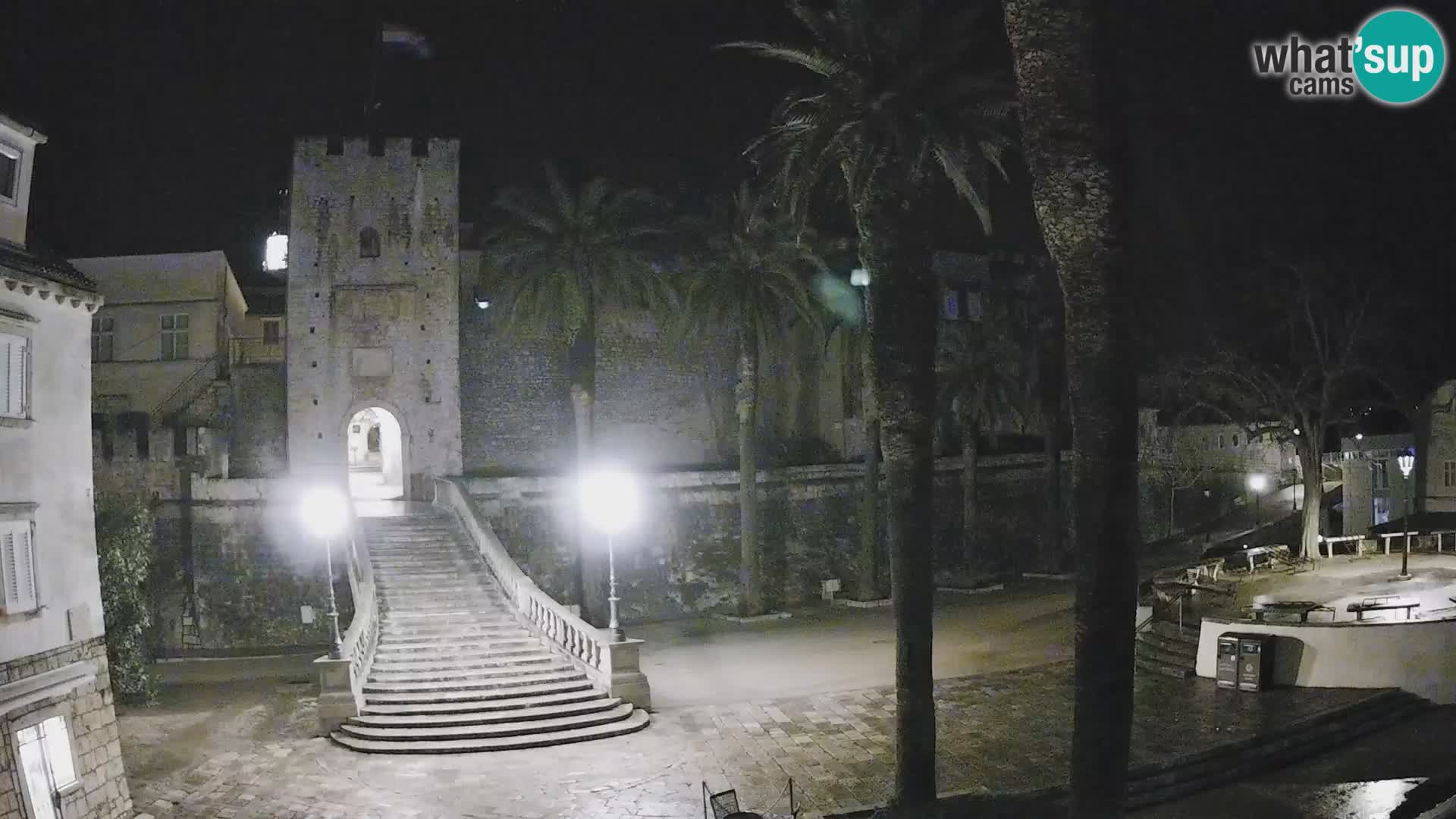 Korčula LIVE Webcam – Big Revelin Tower – Dalmatia – Croatia