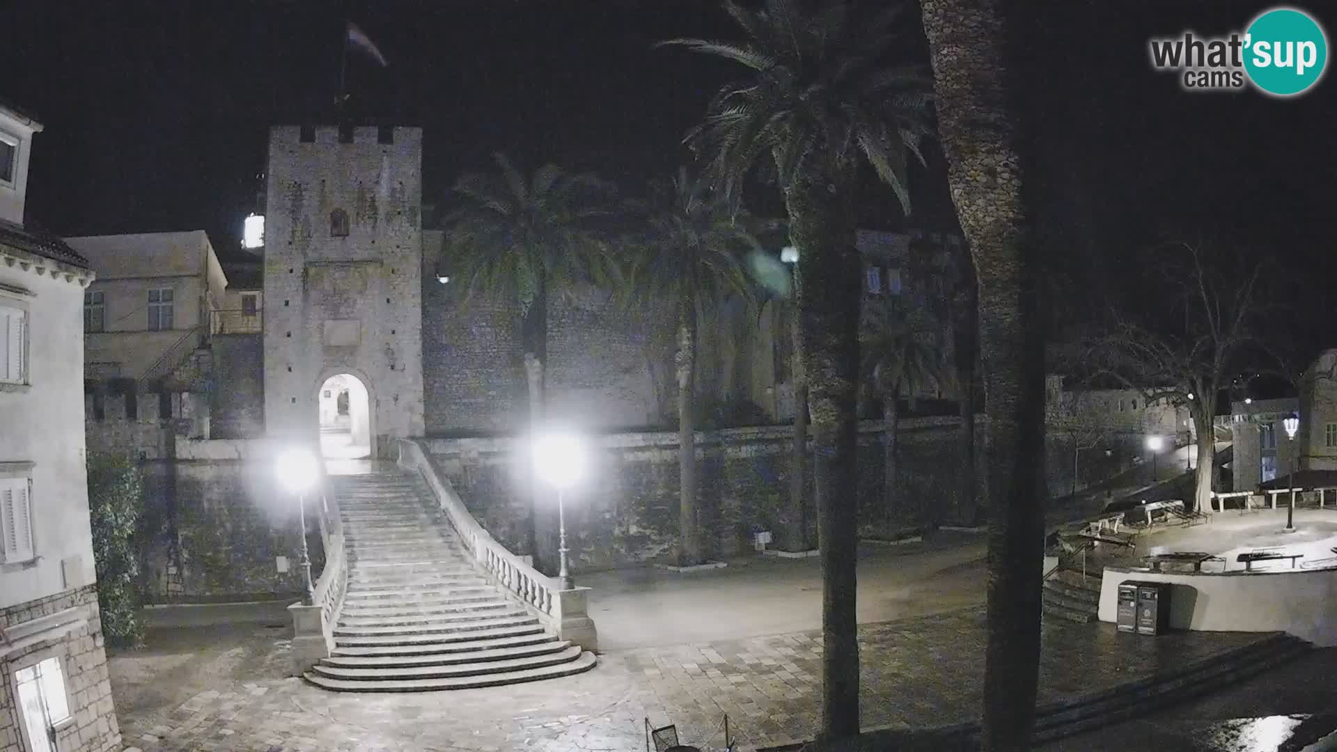 Korčula LIVE Webcam – Big Revelin Tower – Dalmatia – Croatia
