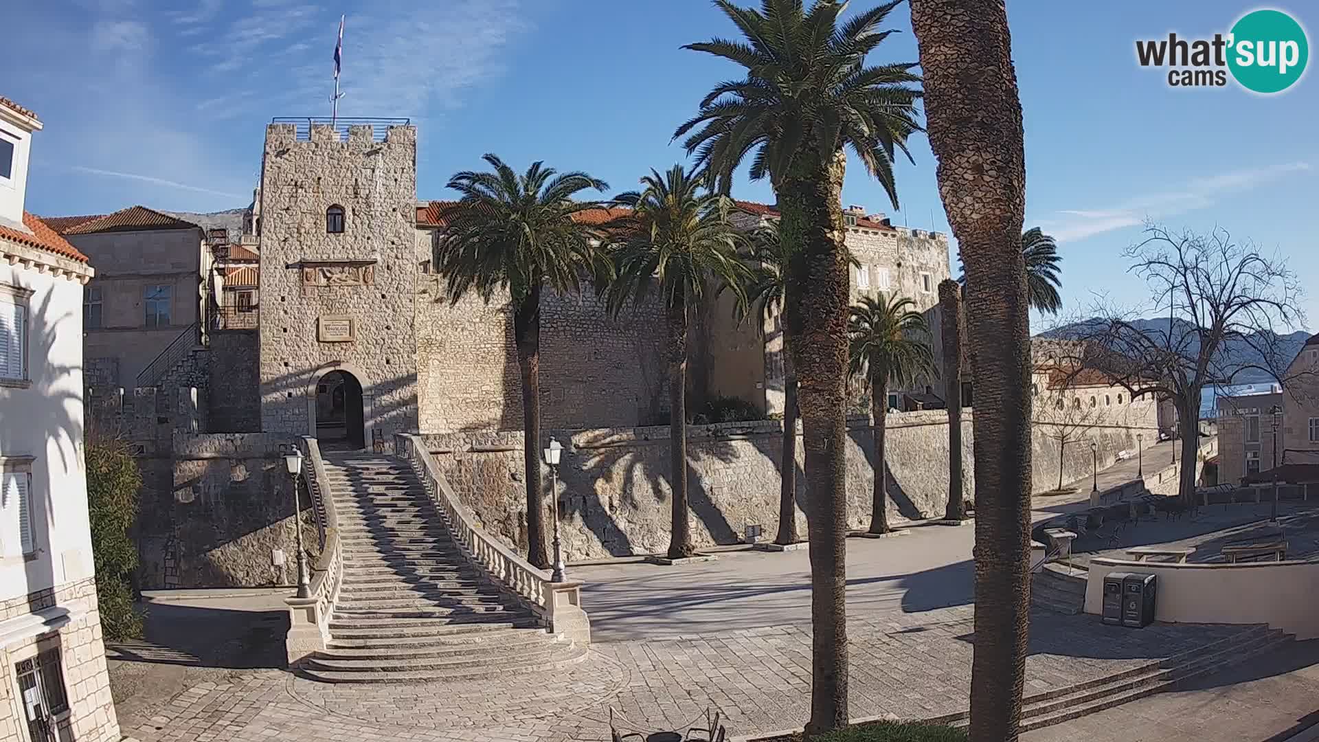 Korčula LIVE Webcam – Big Revelin Tower – Dalmatia – Croatia